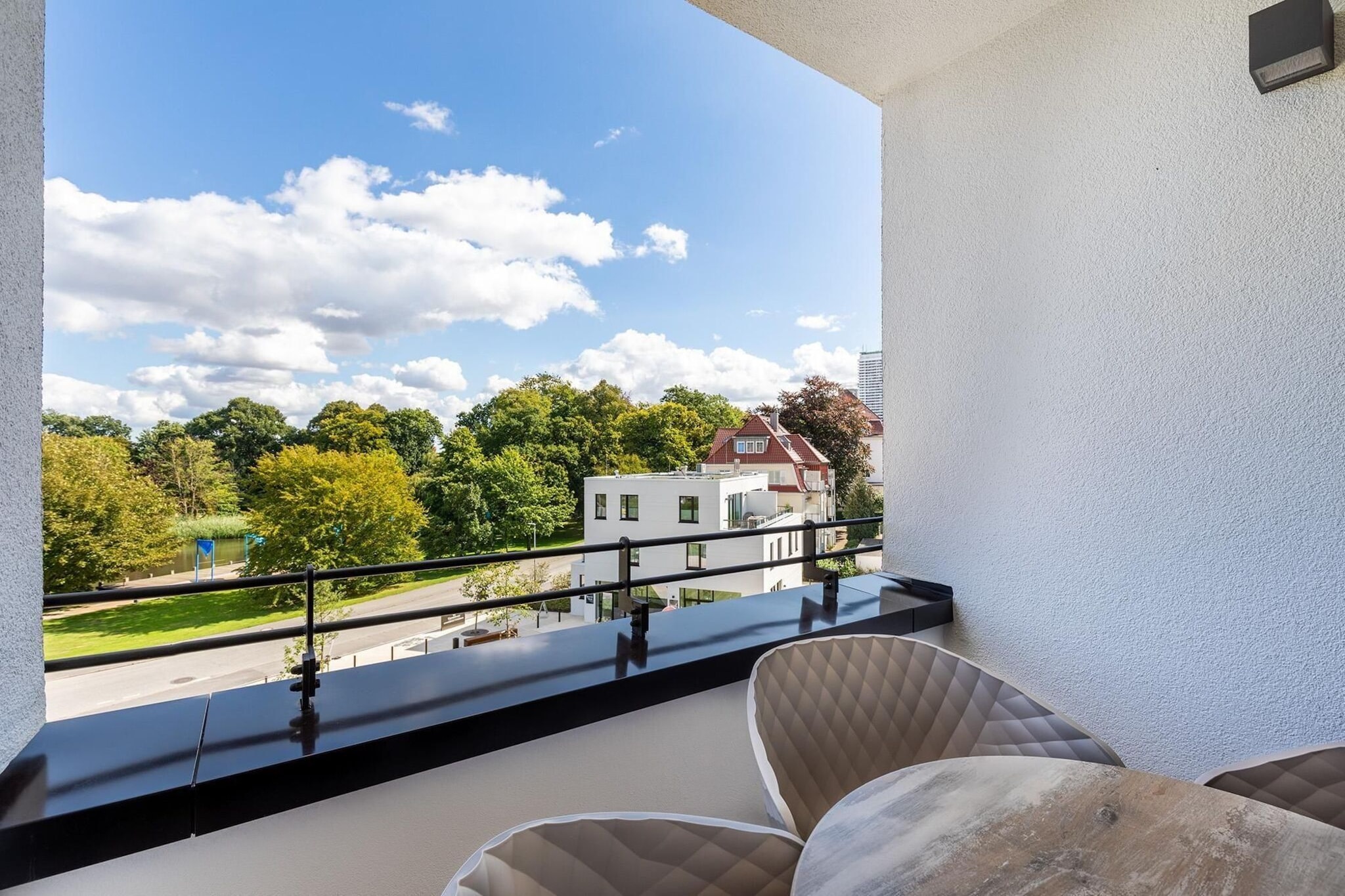 Godewindpark Travemünde Exklusives Apartment 3.04 - View in summer