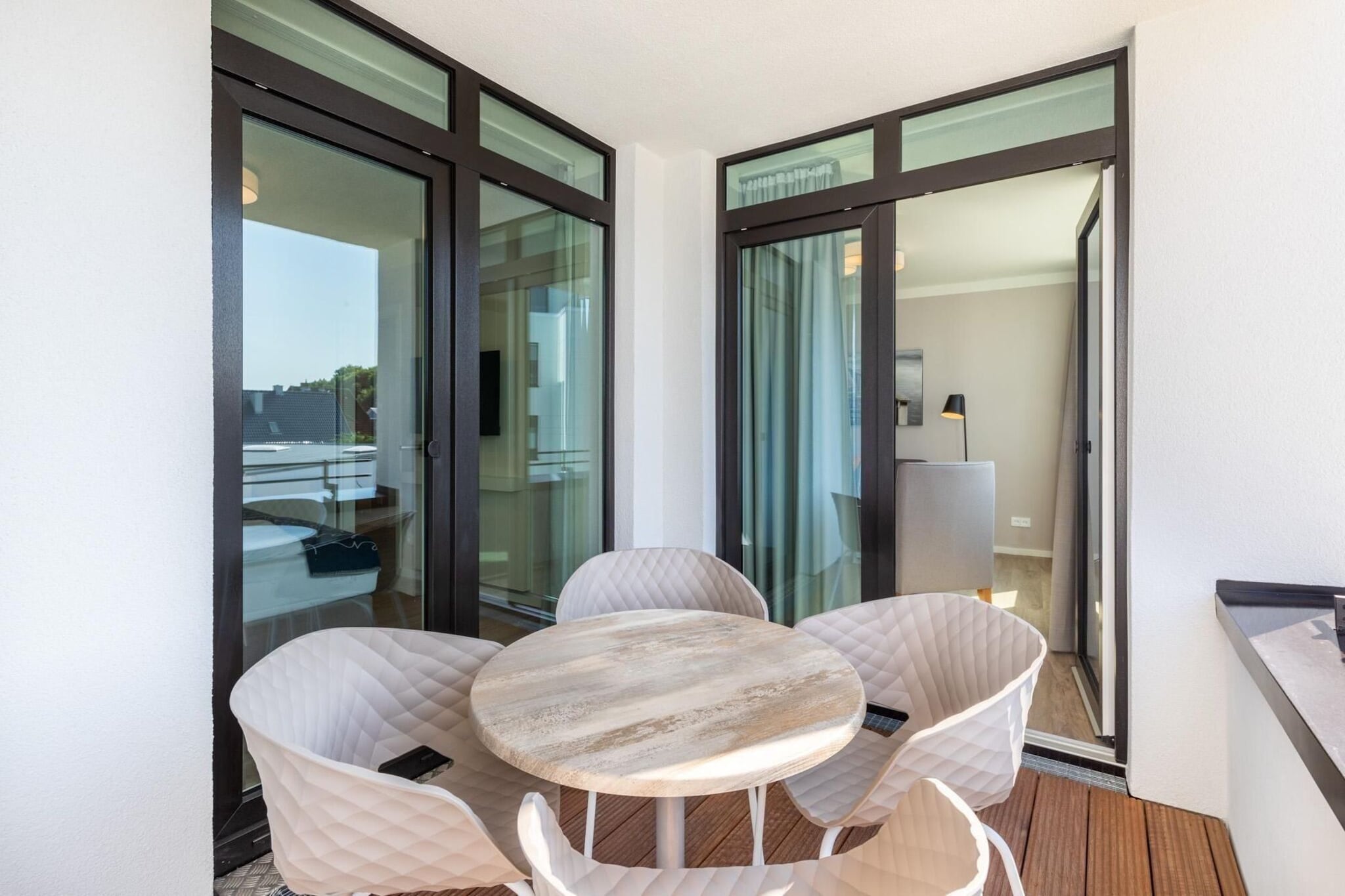 Godewindpark Travemünde Deluxe-Suite 2.15 - Terrace balcony