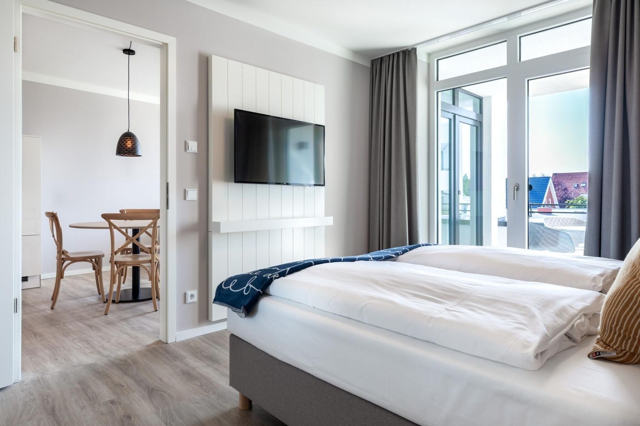 Godewindpark Travemünde Deluxe-Suite 2.15 - Bedroom