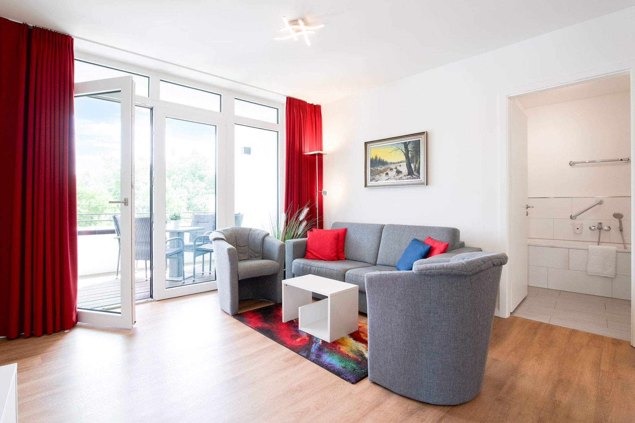 Godewindpark Travemünde Deluxe-Suite 2.02 - Living room