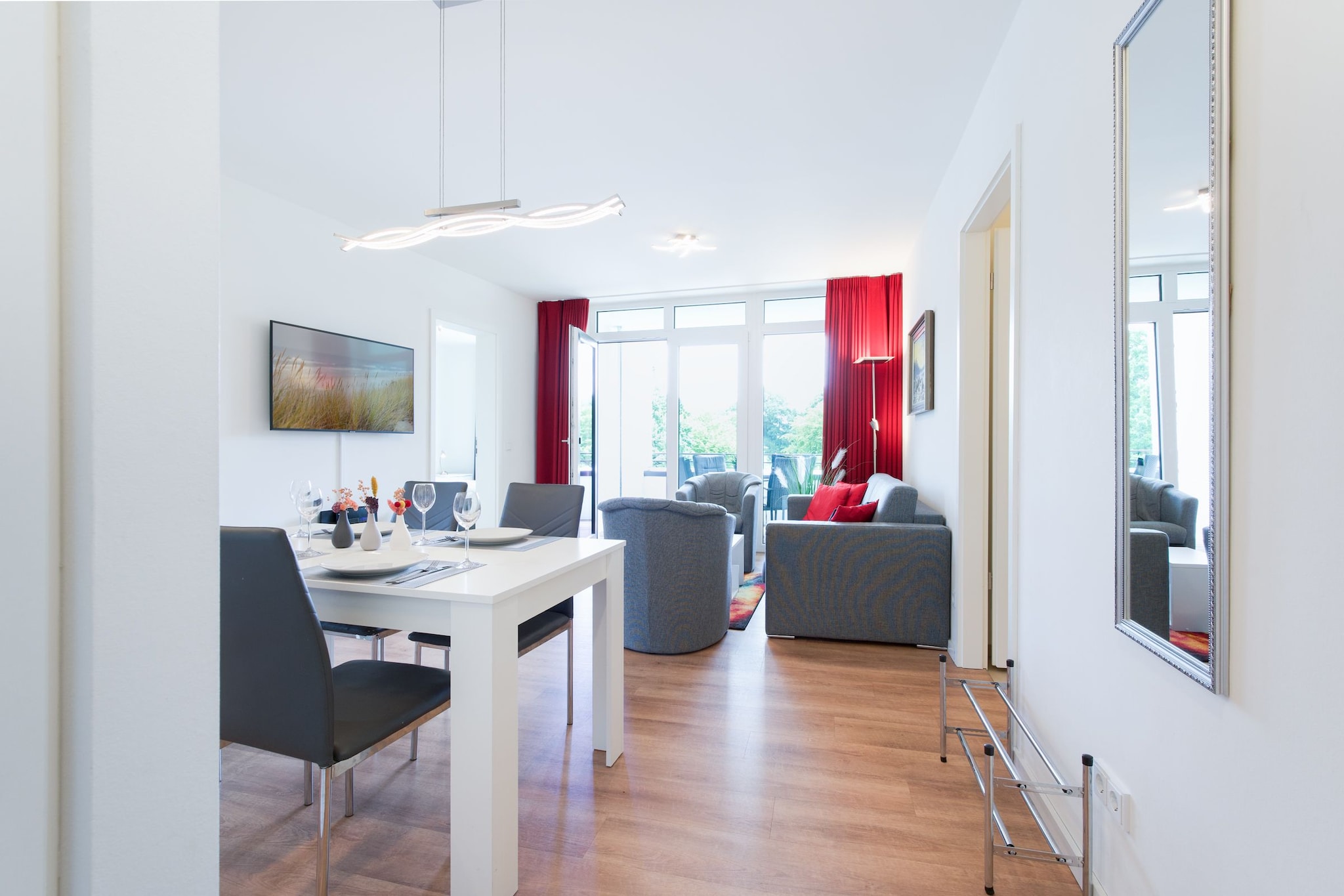 Godewindpark Travemünde Deluxe-Suite 2.02 - Living room