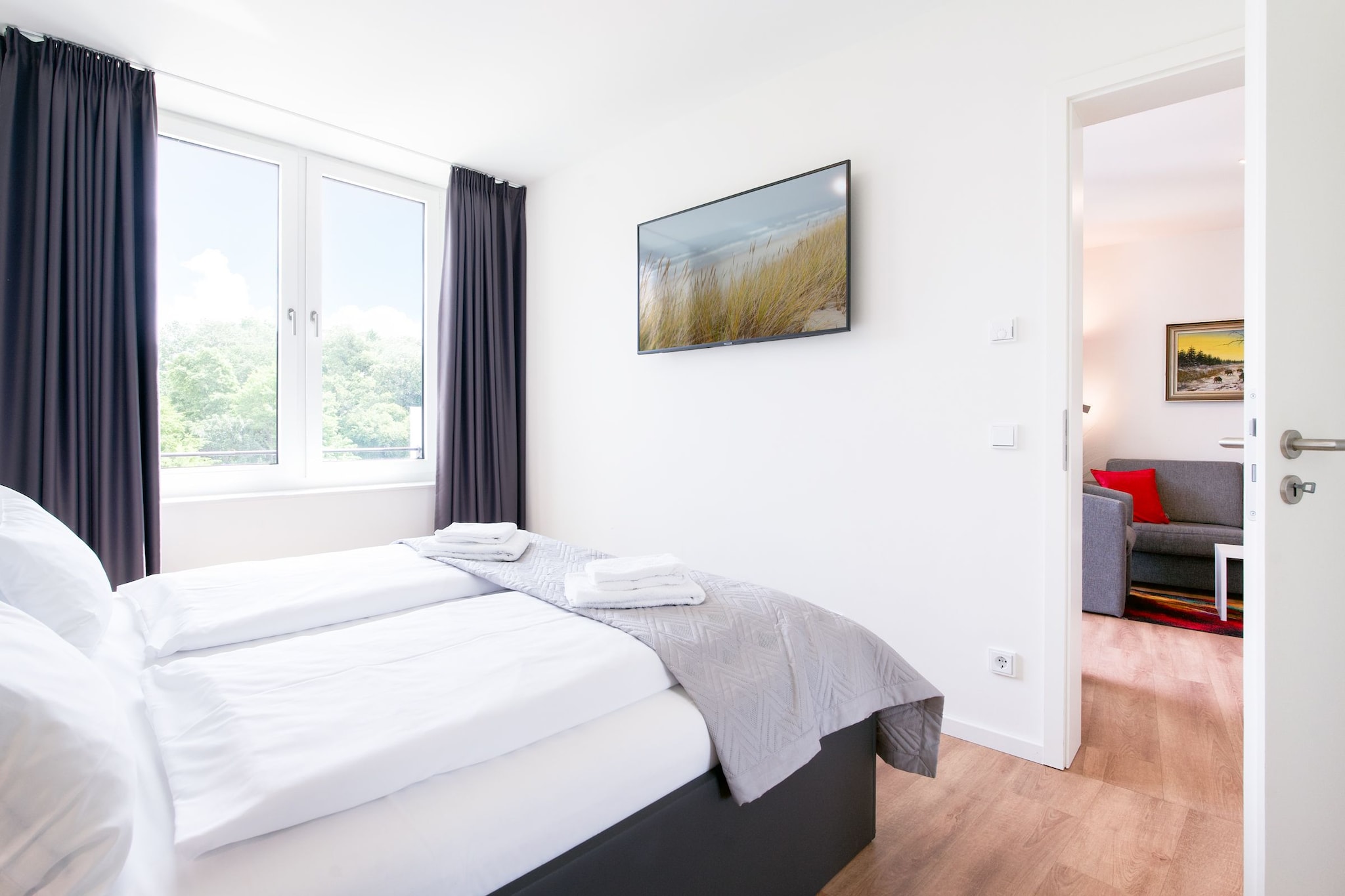 Godewindpark Travemünde Deluxe-Suite 2.02 - Bedroom