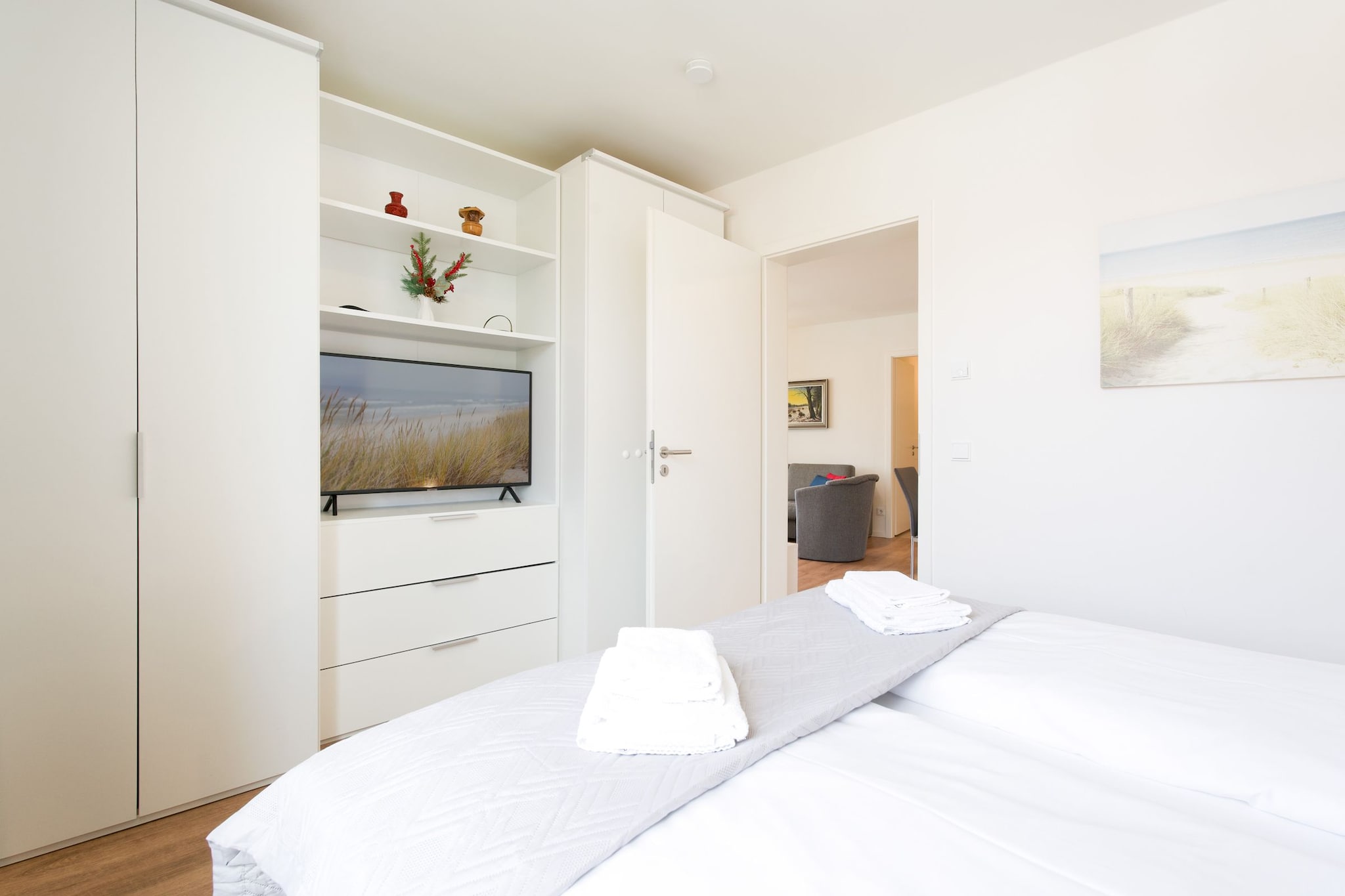 Godewindpark Travemünde Deluxe-Suite 2.02 - Bedroom