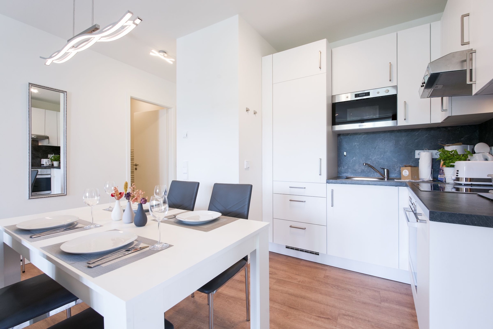 Godewindpark Travemünde Deluxe-Suite 2.02 - Kitchen