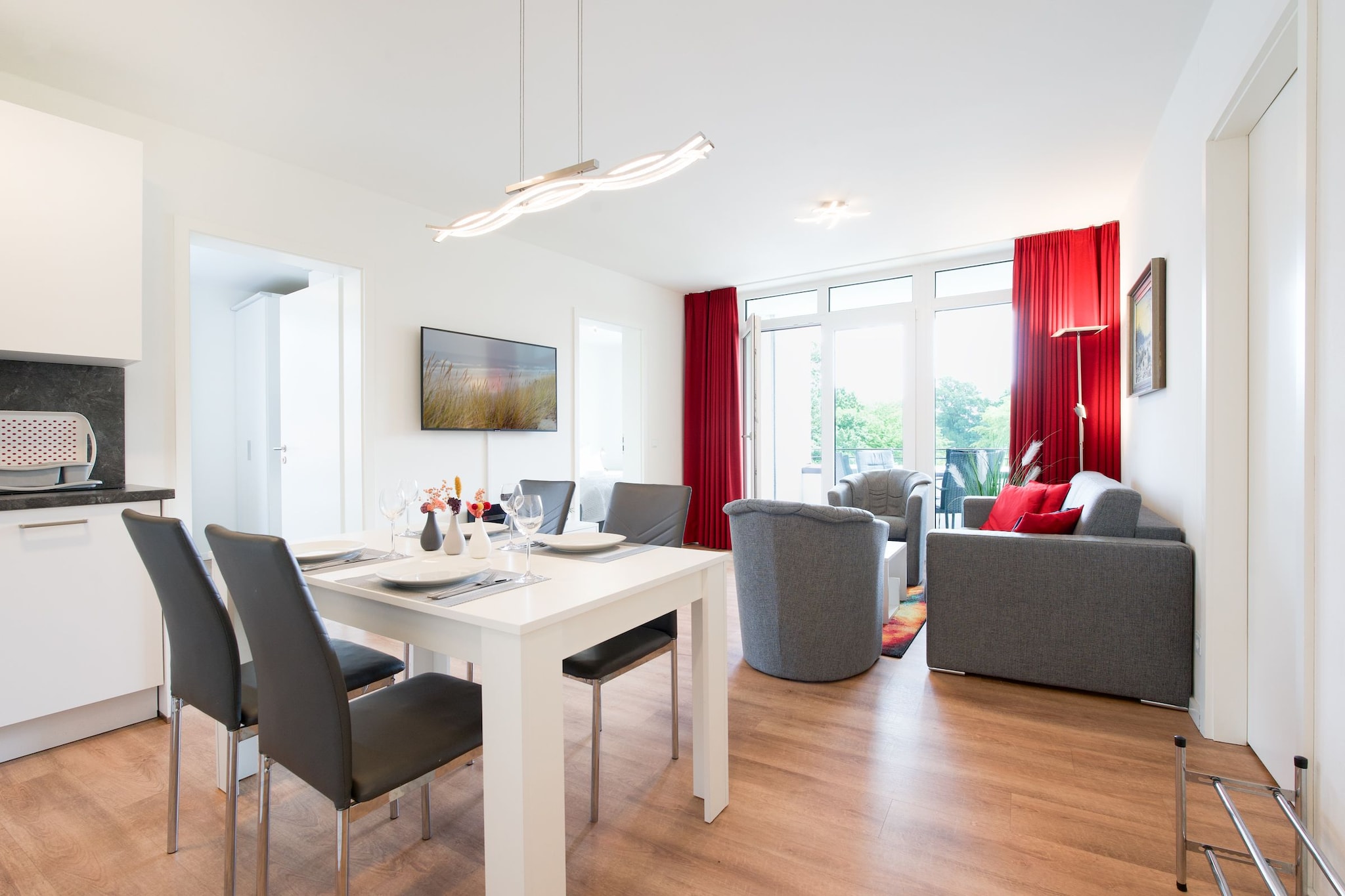 Godewindpark Travemünde Deluxe-Suite 2.02 - Dining room