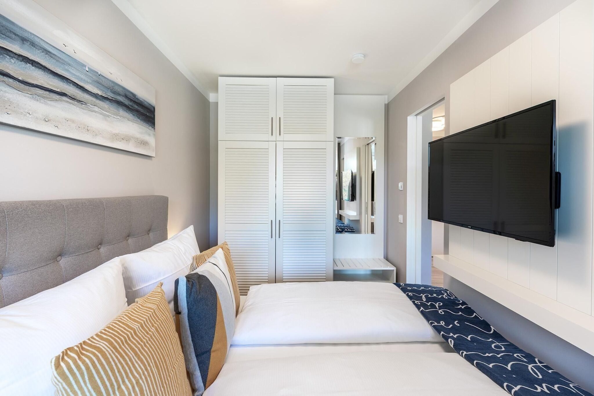 Godewindpark Travemünde Deluxe-Apartment 1.14 - Bedroom