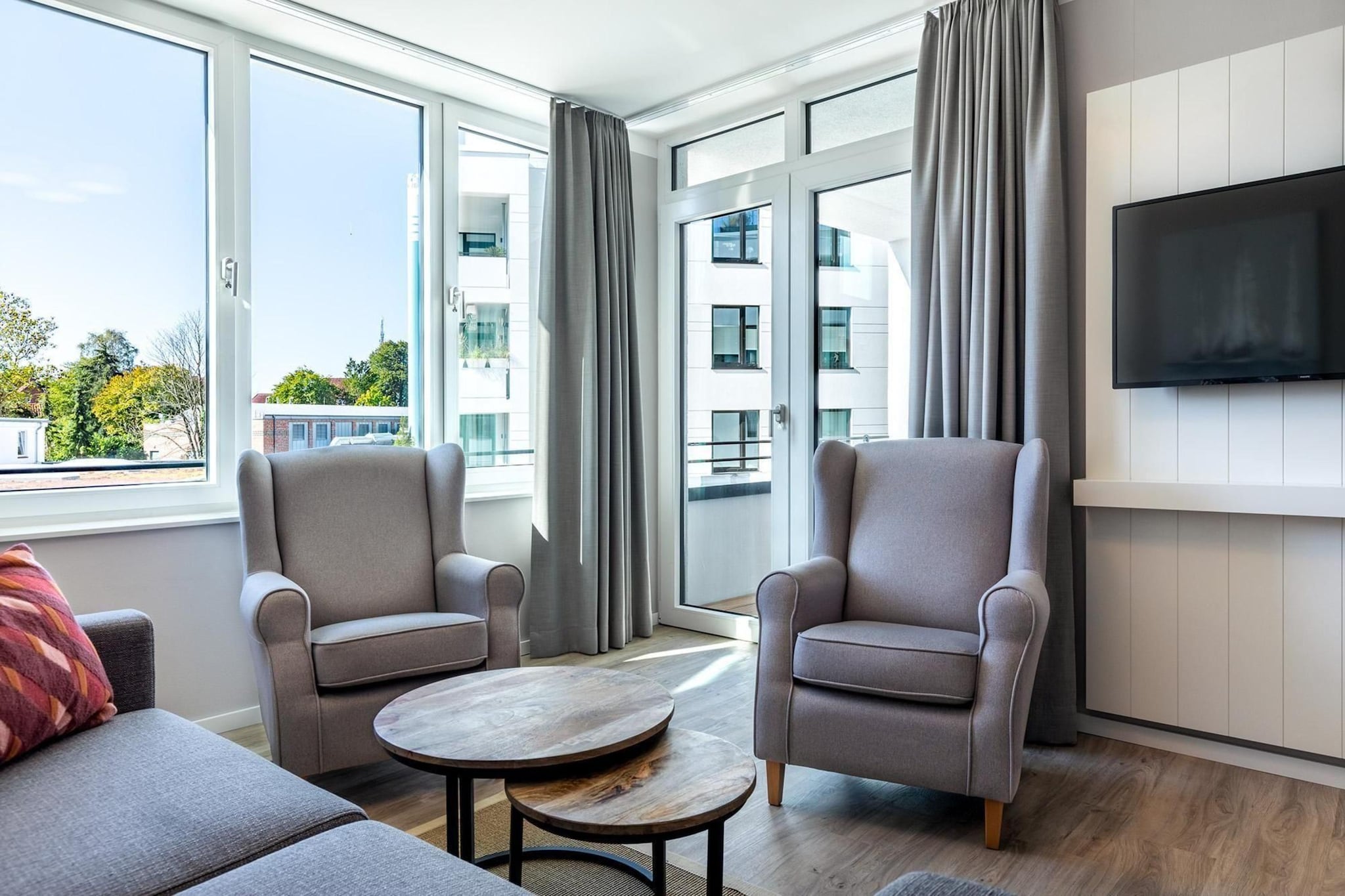 Godewindpark Travemünde Deluxe-Suite 1.15 - Living room
