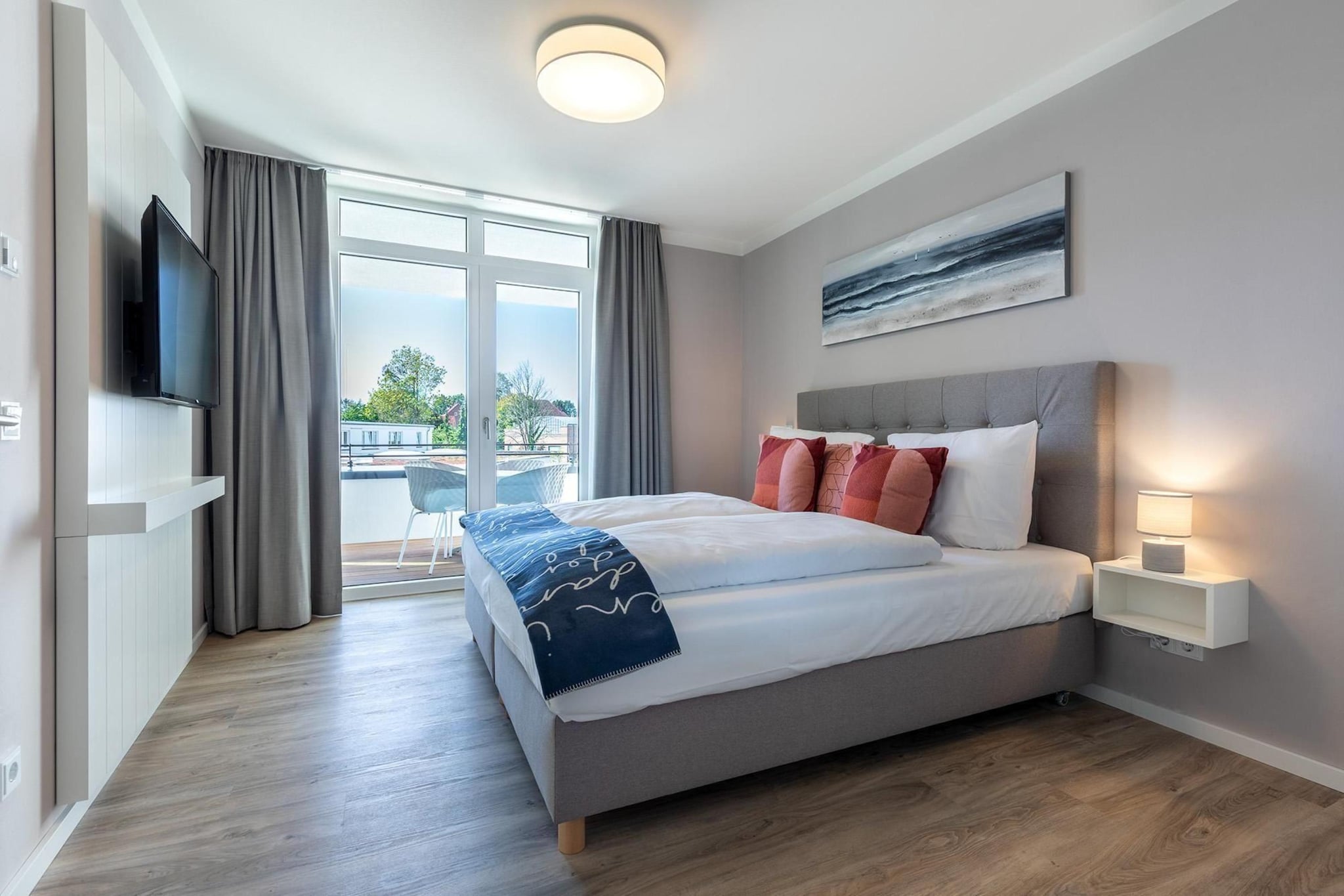 Godewindpark Travemünde Deluxe-Suite 1.15 - Bedroom