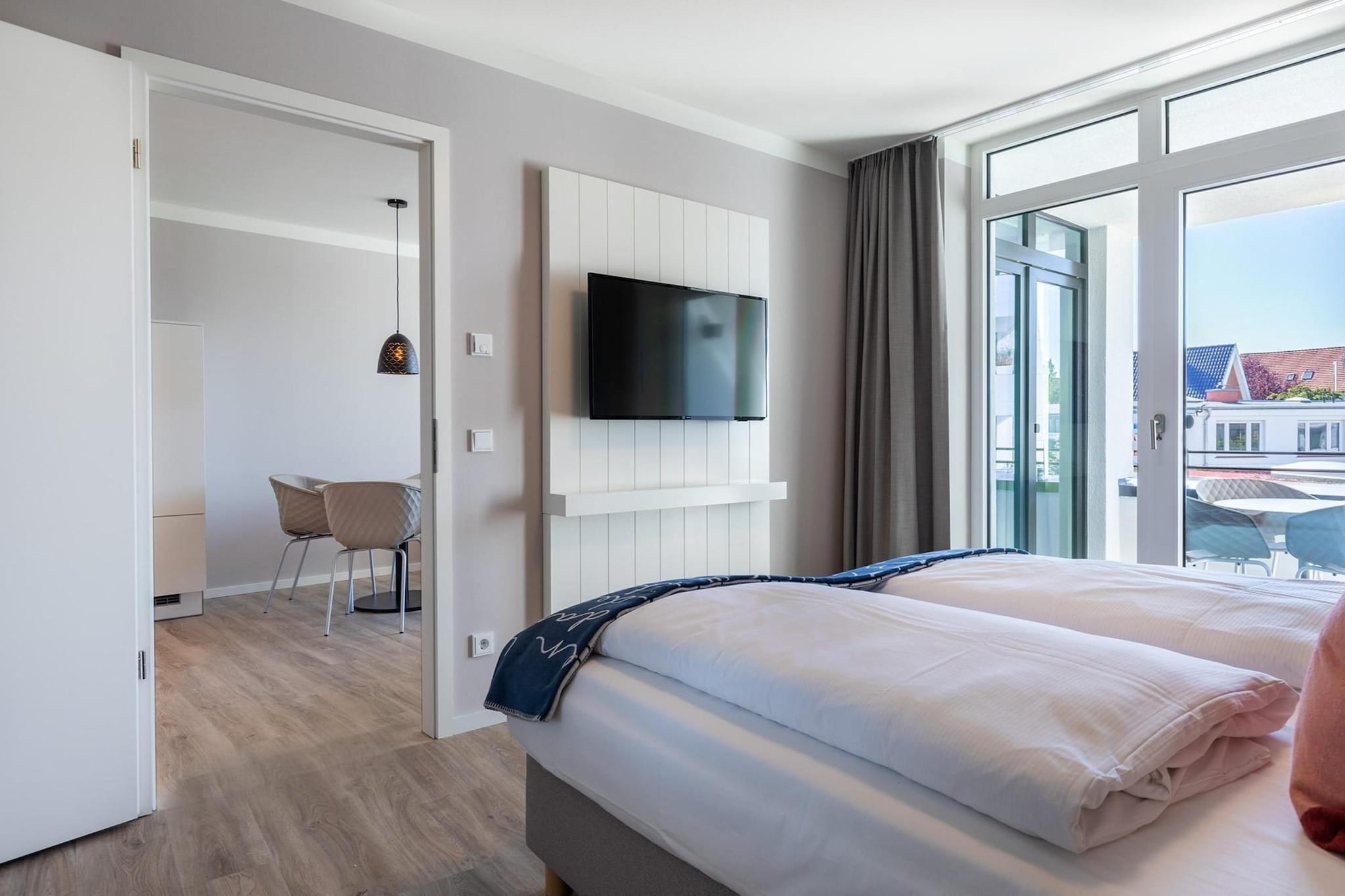 Godewindpark Travemünde Deluxe-Suite 1.15 - Bedroom