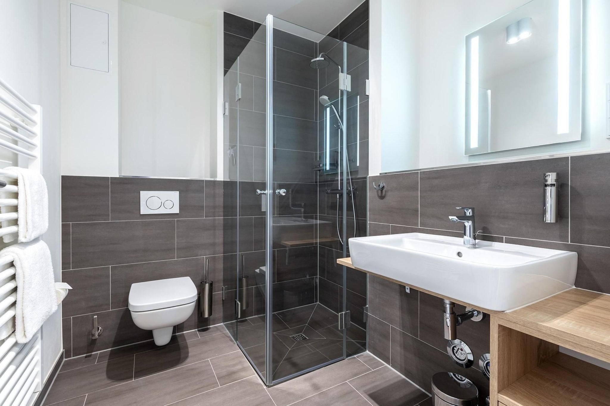 Godewindpark Travemünde Deluxe-Suite 1.15 - Bathroom