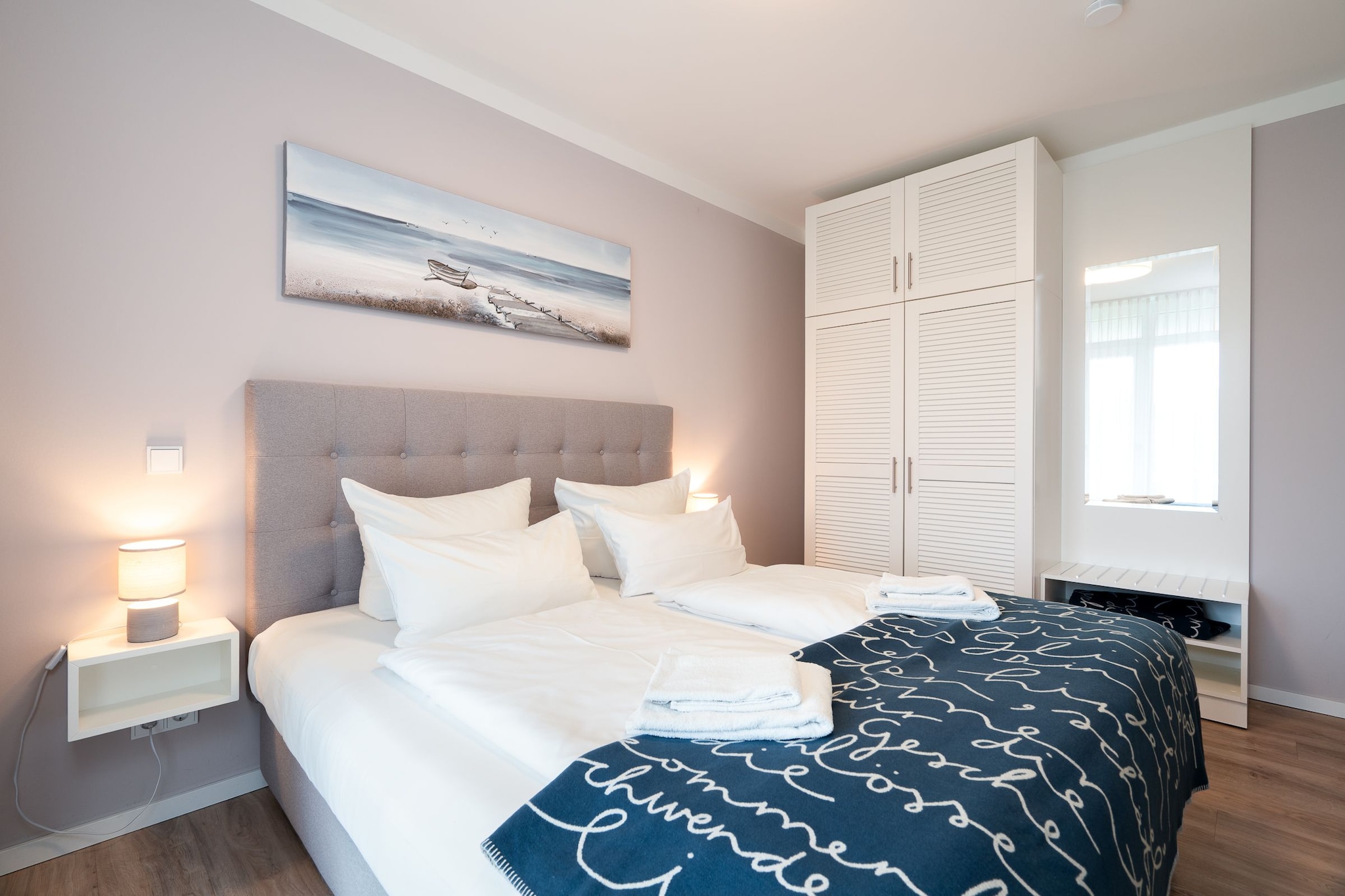 Godewindpark Travemünde Exklusives Apartment 3.06 - Bedroom