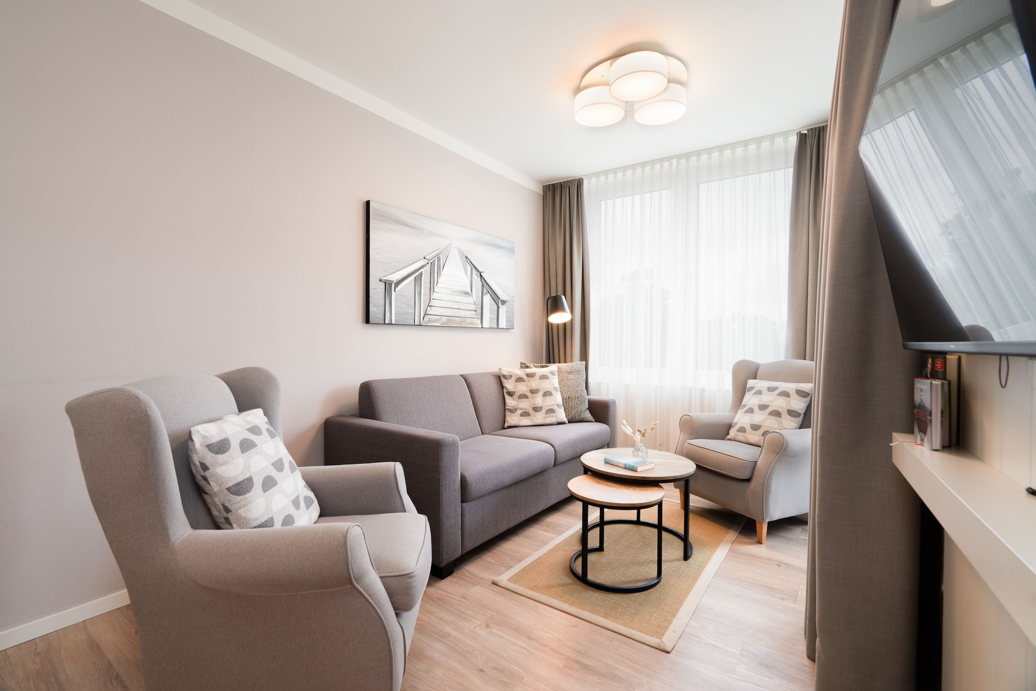 Godewindpark Travemünde Exklusives Apartment 3.06 - Living room