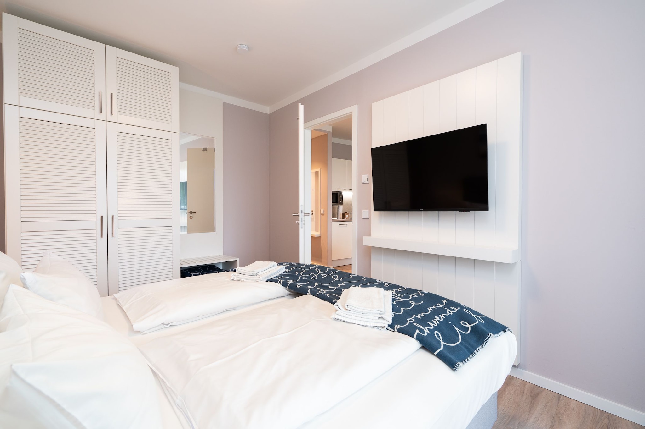 Godewindpark Travemünde Exklusives Apartment 3.06 - Bedroom