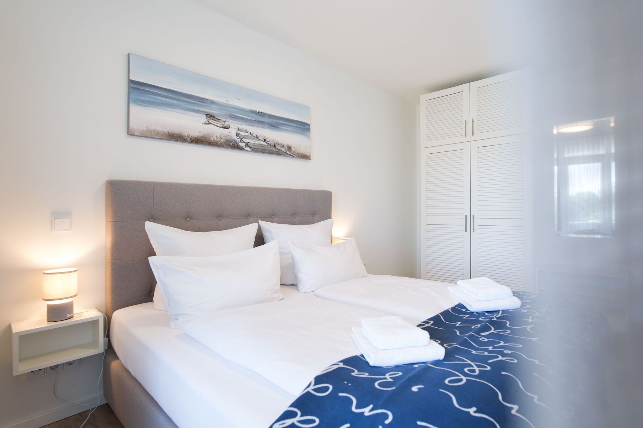 Godewindpark Travemünde Exklusivsuite 3.15 - Slaapkamer