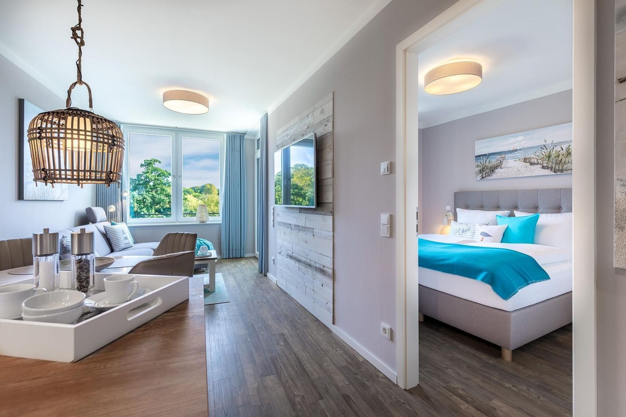 Godewindpark Travemünde Exklusives Apartment 3.16 - Slaapkamer