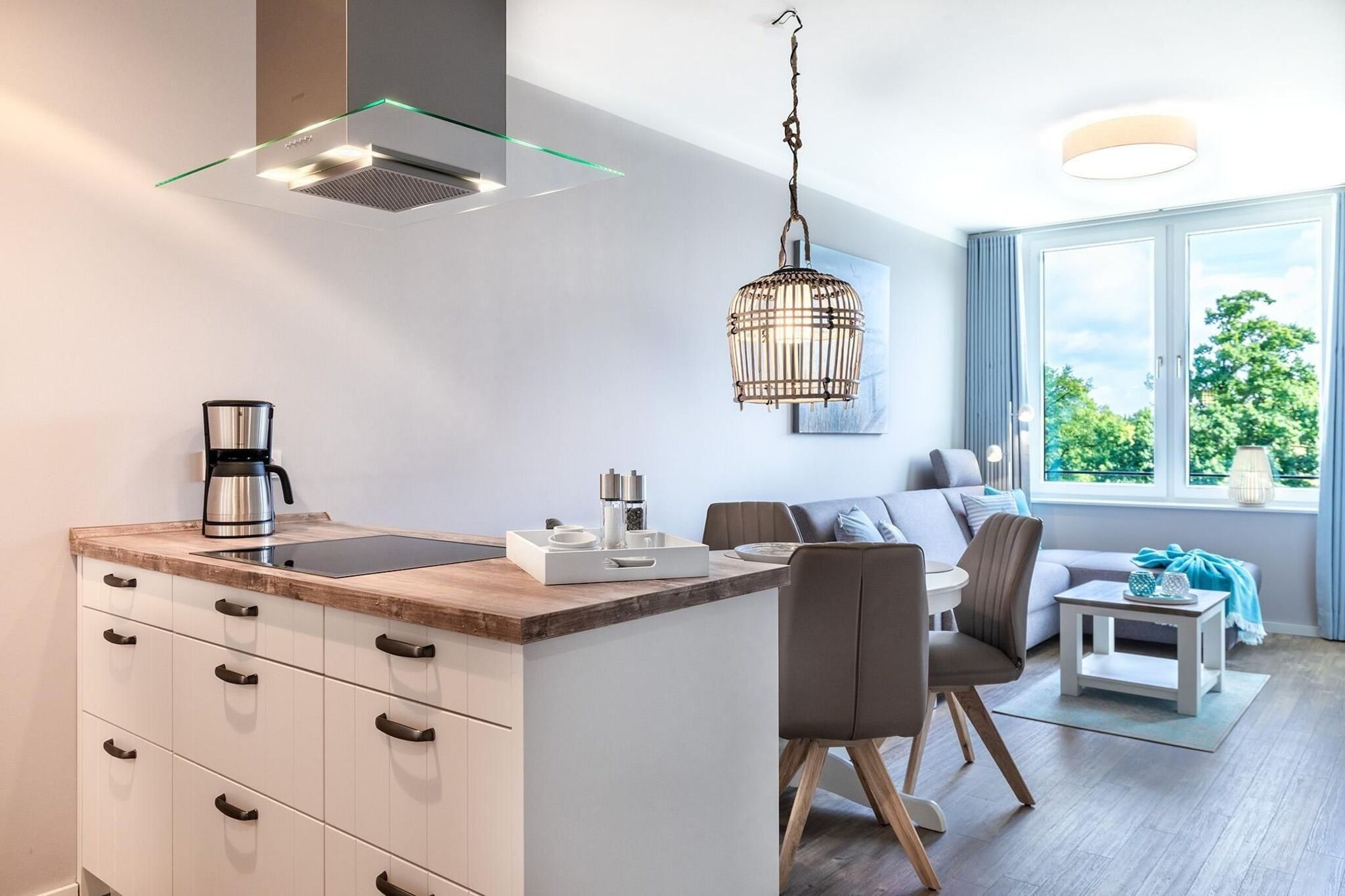 Godewindpark Travemünde Exklusives Apartment 3.16 - Woonkamer