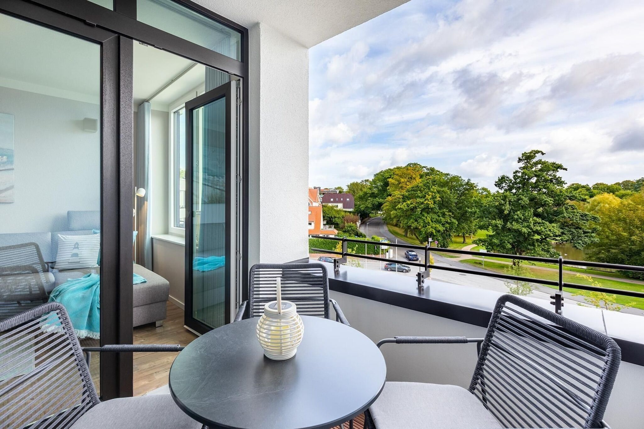 Godewindpark Travemünde Exklusives Apartment 3.16 - Terrasbalkon