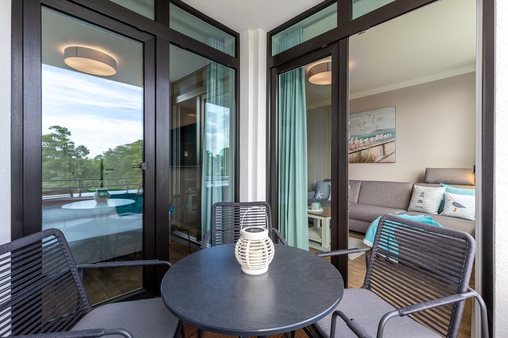 Godewindpark Travemünde Exklusives Apartment 3.16 - Terrasbalkon