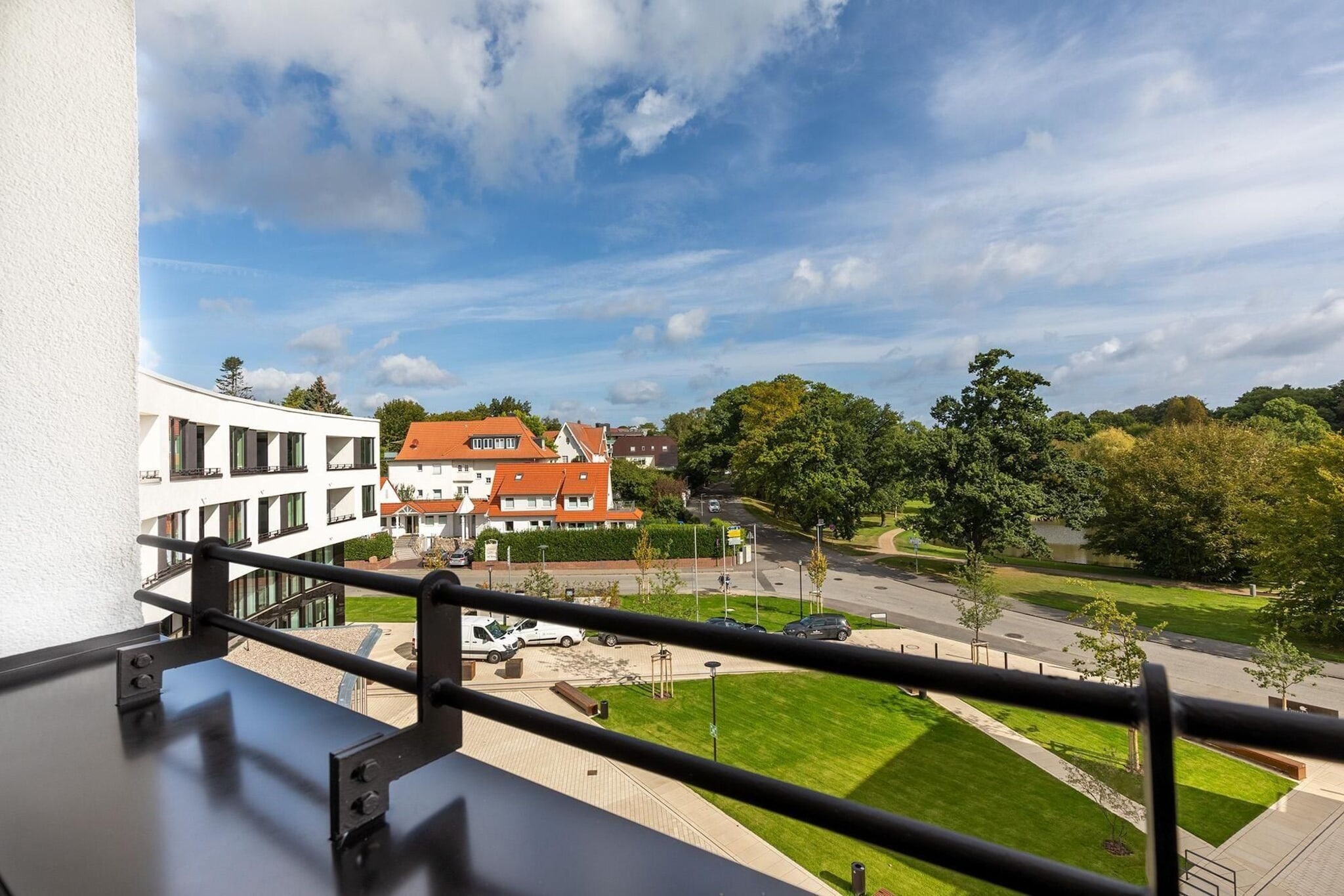 Godewindpark Travemünde Exklusives Apartment 3.16 - Uitzicht zomer