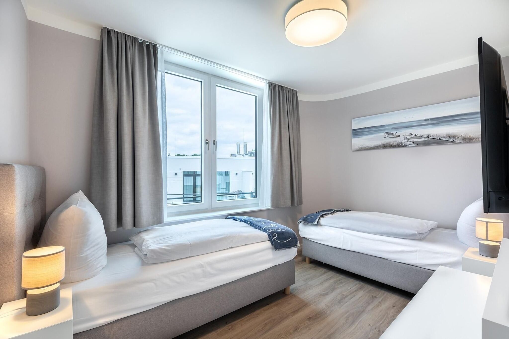 Godewindpark Travemünde Deluxe-Suite 2.18 - Slaapkamer