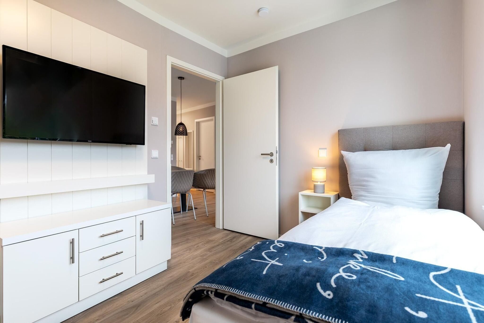 Godewindpark Travemünde Deluxe-Suite 2.18 - Slaapkamer