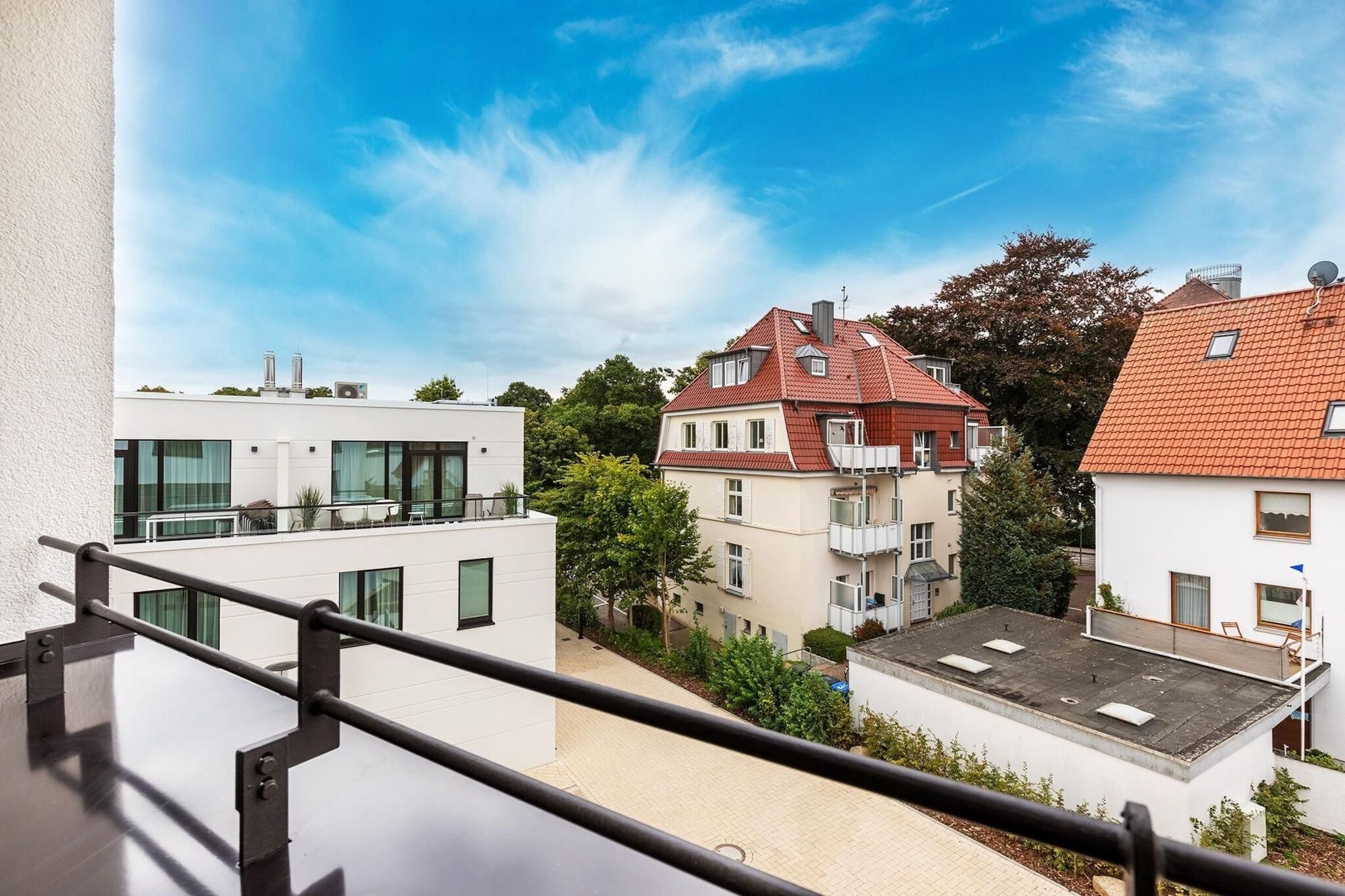 Godewindpark Travemünde Deluxe-Suite 2.18 - Uitzicht zomer