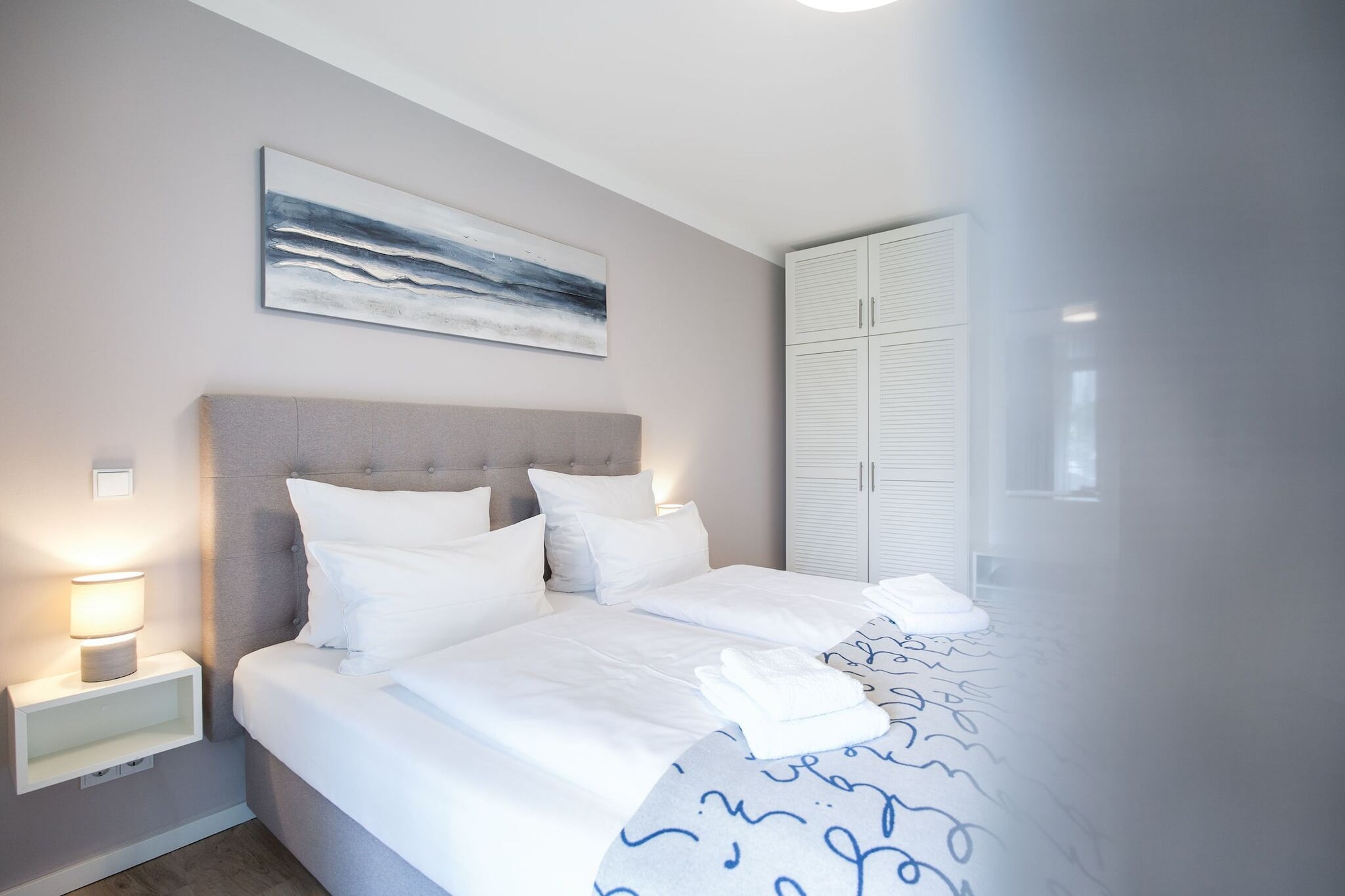 Godewindpark Travemünde Deluxe-Apartment 1.07 - Slaapkamer