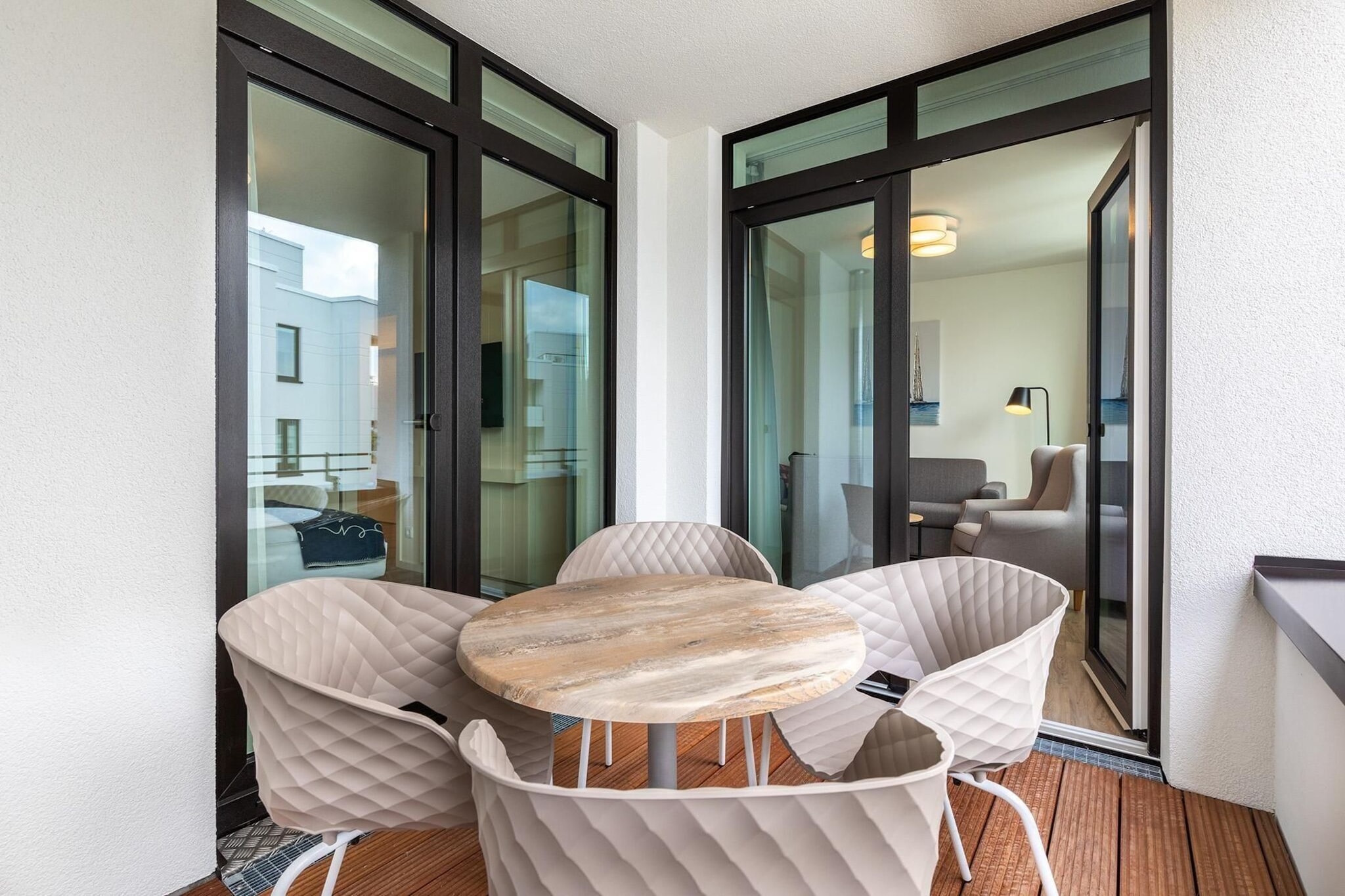 Godewindpark Travemünde Deluxe-Apartment 2.11 - Terrasbalkon