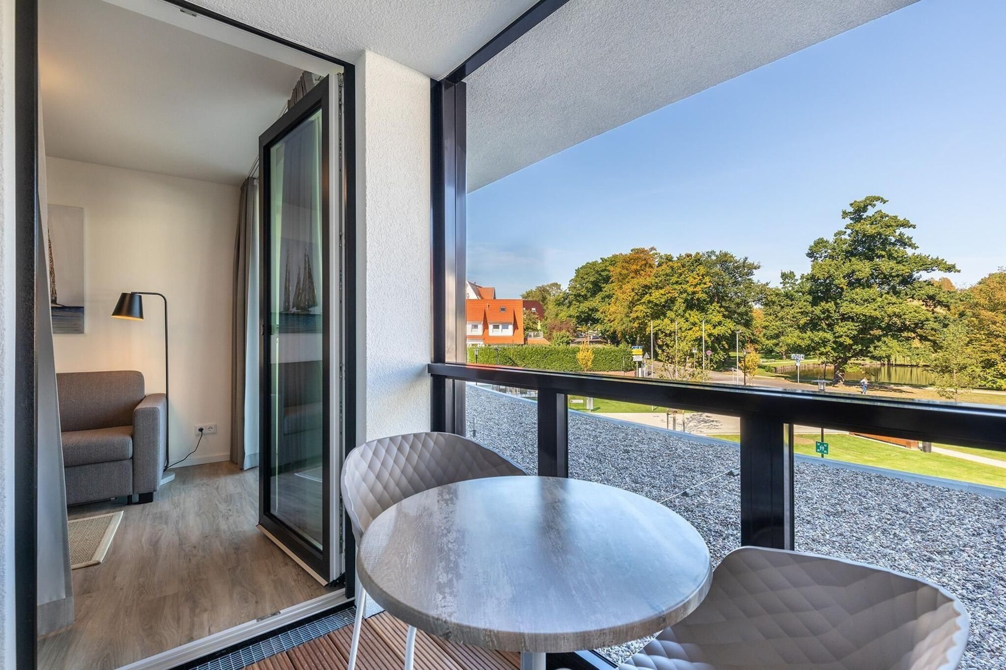 Godewindpark Travemünde Deluxe-Apartment 1.10 - Terrasbalkon