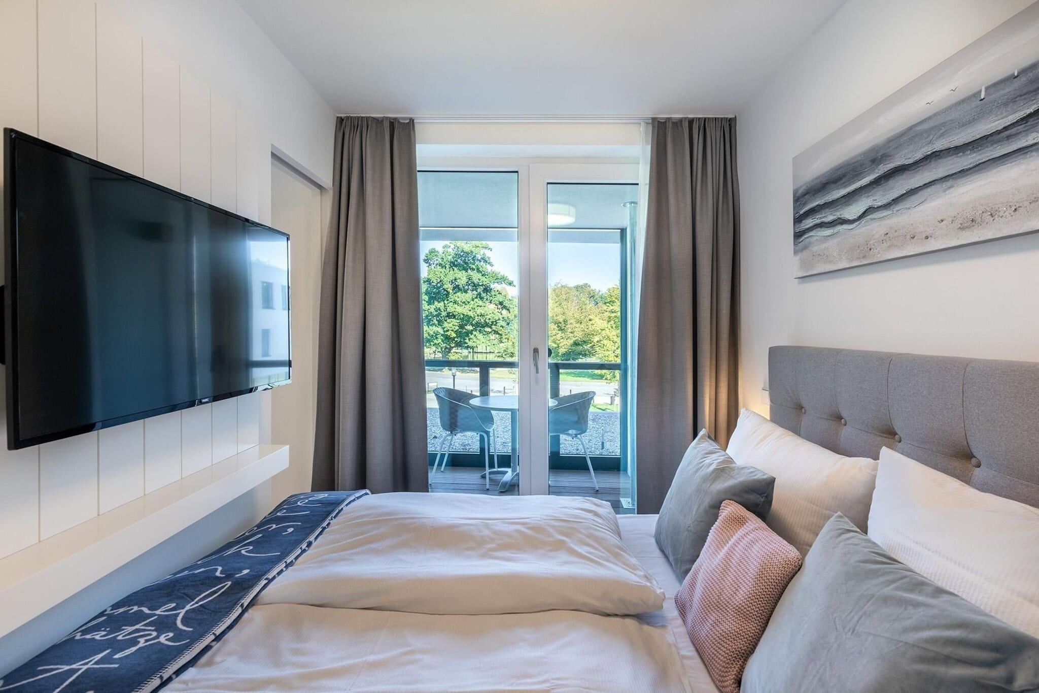 Godewindpark Travemünde Deluxe-Apartment 1.10 - Slaapkamer