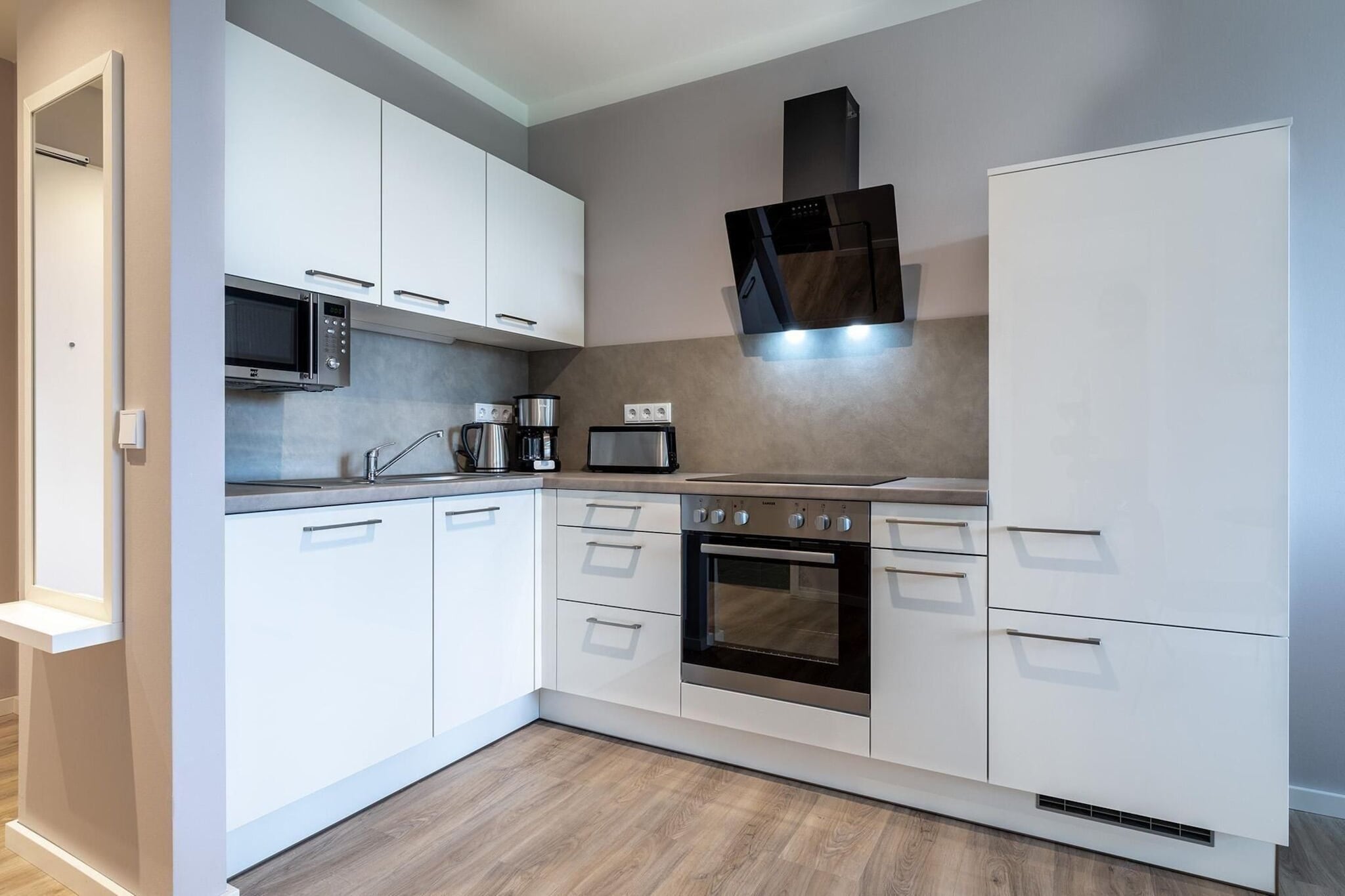 Godewindpark Travemünde Exklusives Apartment 3.08 - Keuken