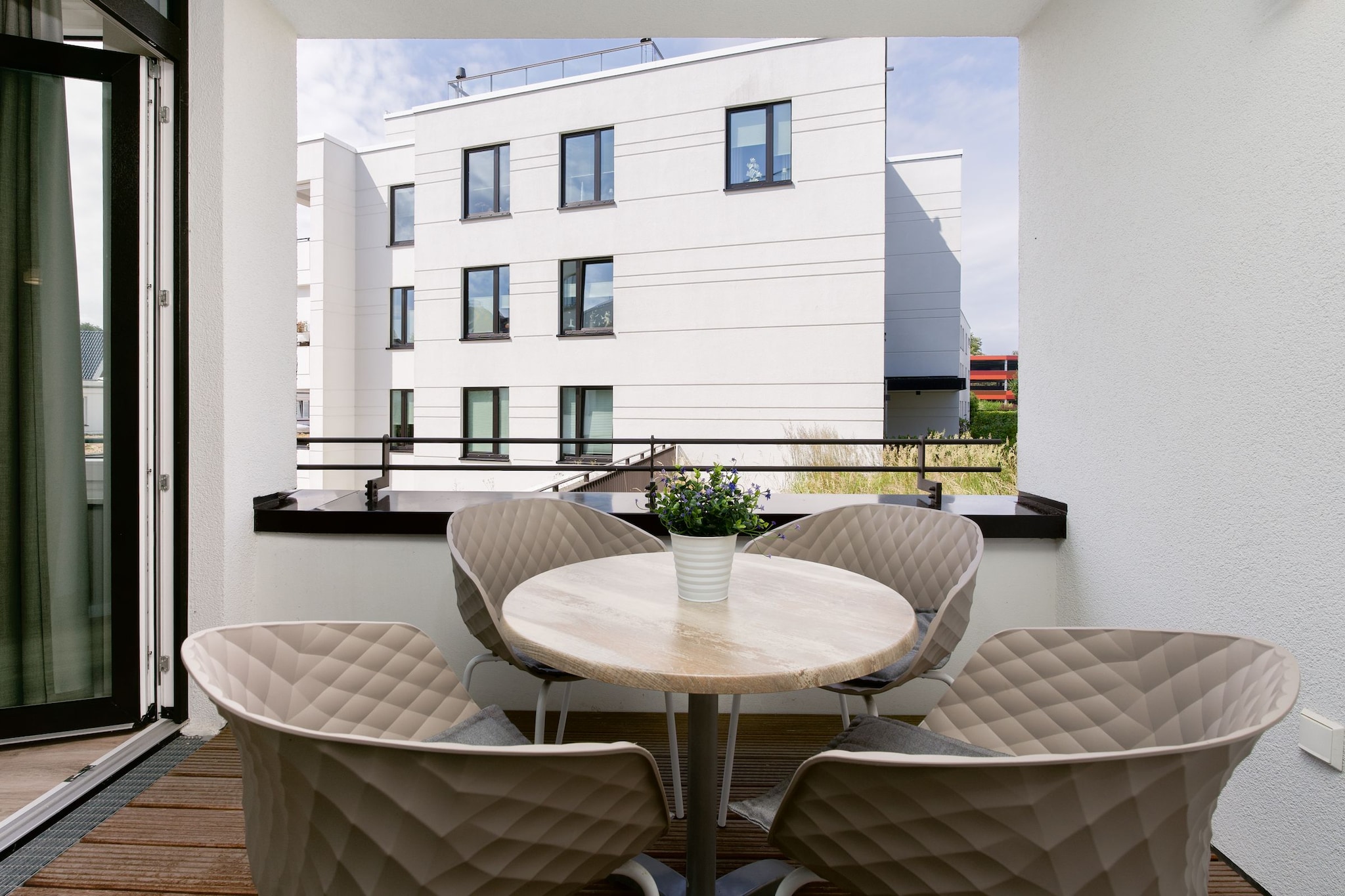 Godewindpark Travemünde Deluxe-Apartment 1.11 - Terrasbalkon