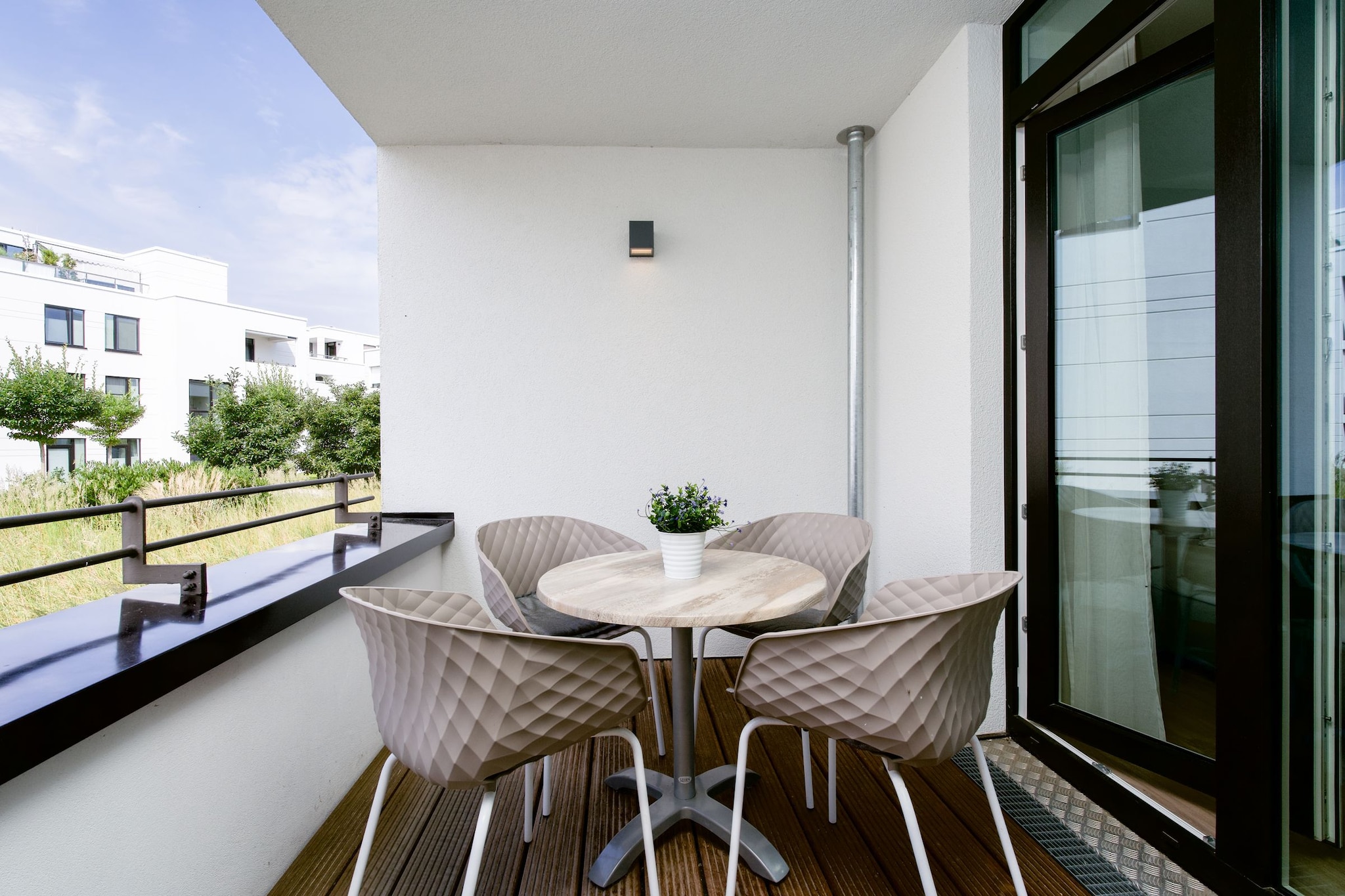 Godewindpark Travemünde Deluxe-Apartment 1.11 - Terrasbalkon
