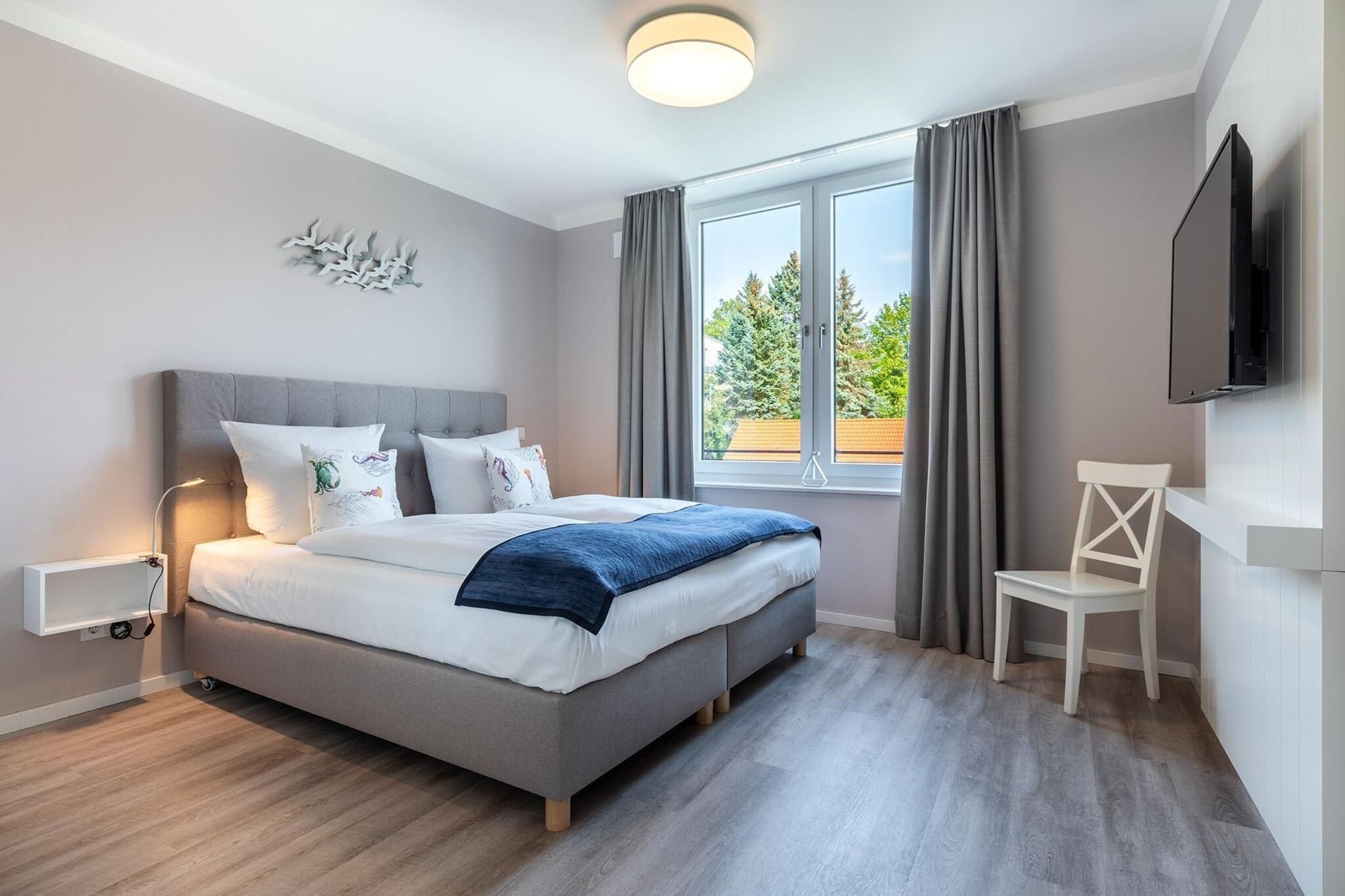 Godewindpark Travemünde Deluxe-Suite 2.01 mit West-Loggia und hundefreundlich - Chambre