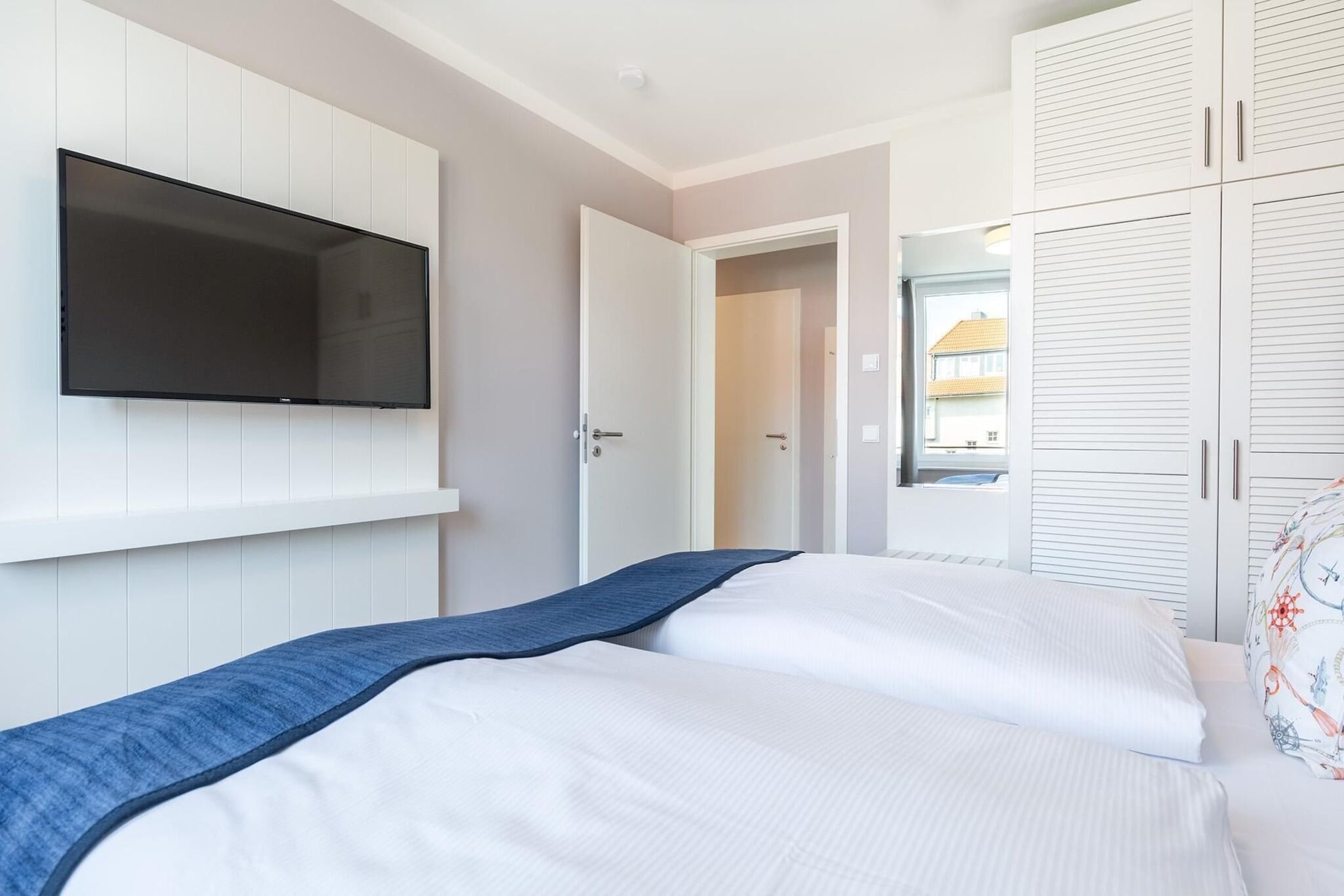 Godewindpark Travemünde Deluxe-Suite 2.01 mit West-Loggia und hundefreundlich - Chambre