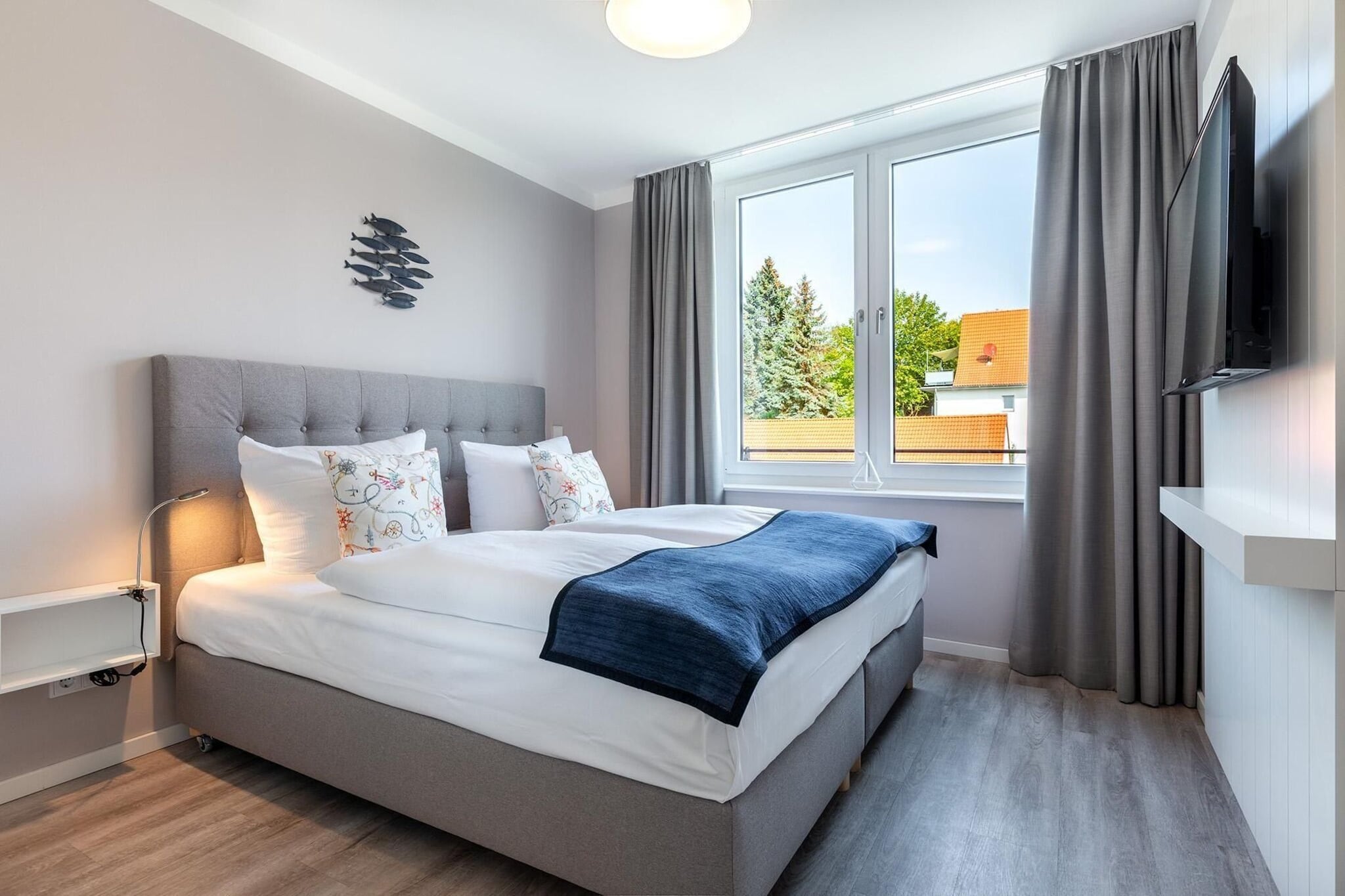 Godewindpark Travemünde Deluxe-Suite 2.01 mit West-Loggia und hundefreundlich - Chambre