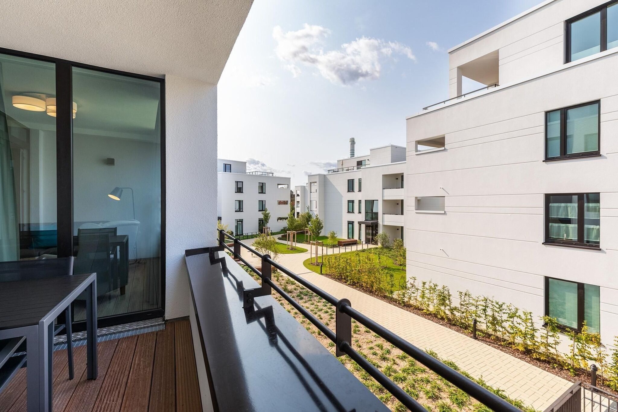 Godewindpark Travemünde Deluxe-Suite 2.01 mit West-Loggia und hundefreundlich - Vue d'été