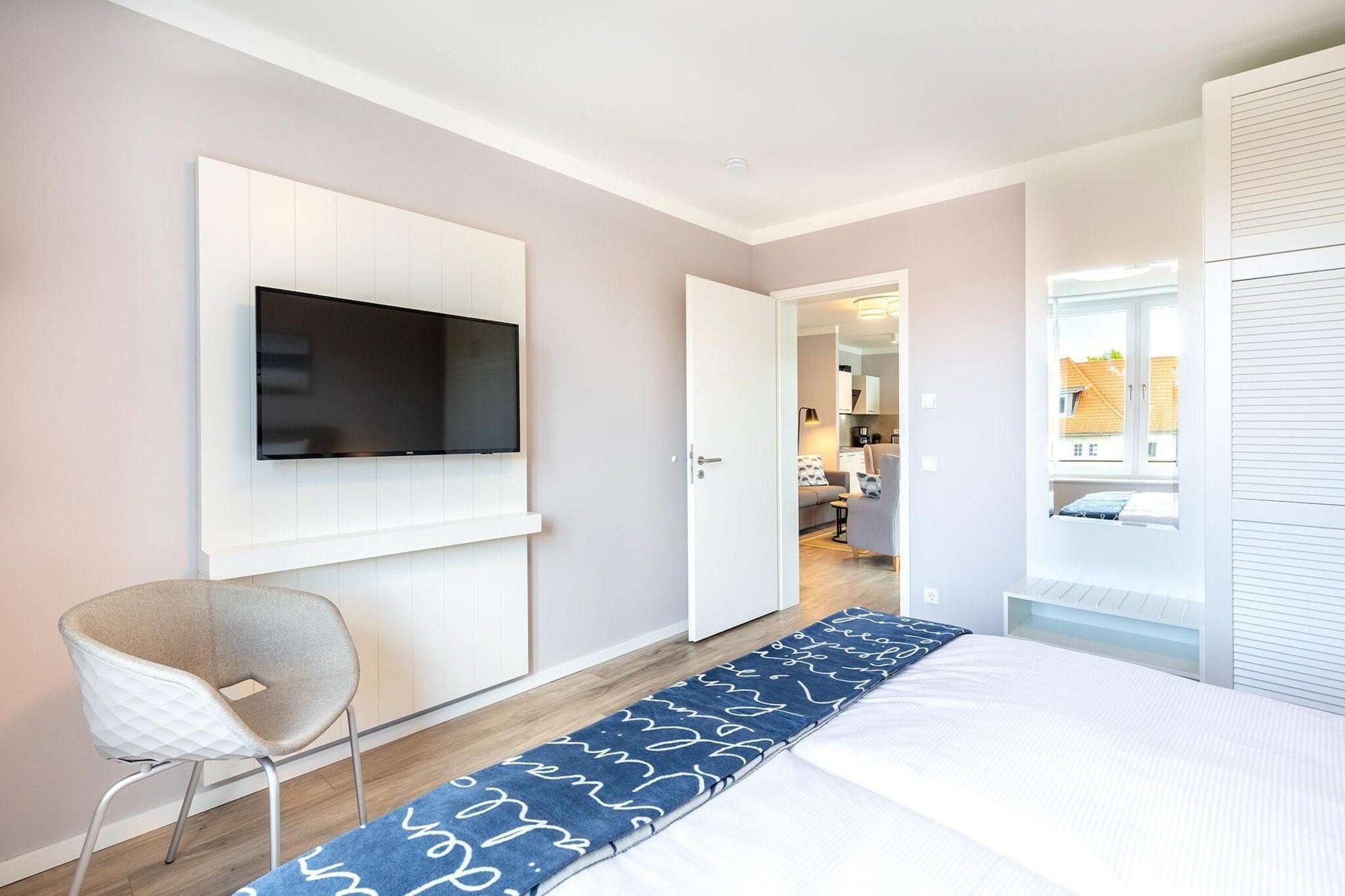 Godewindpark Travemünde Exklusivsuite 3.01 - Slaapkamer