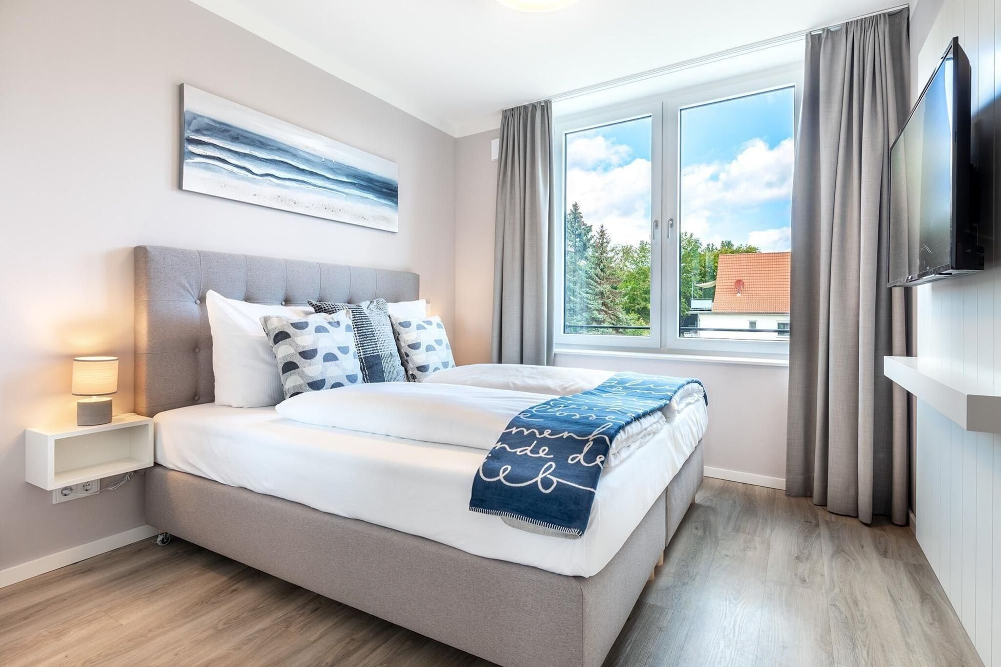 Godewindpark Travemünde Exklusivsuite 3.01 - Slaapkamer