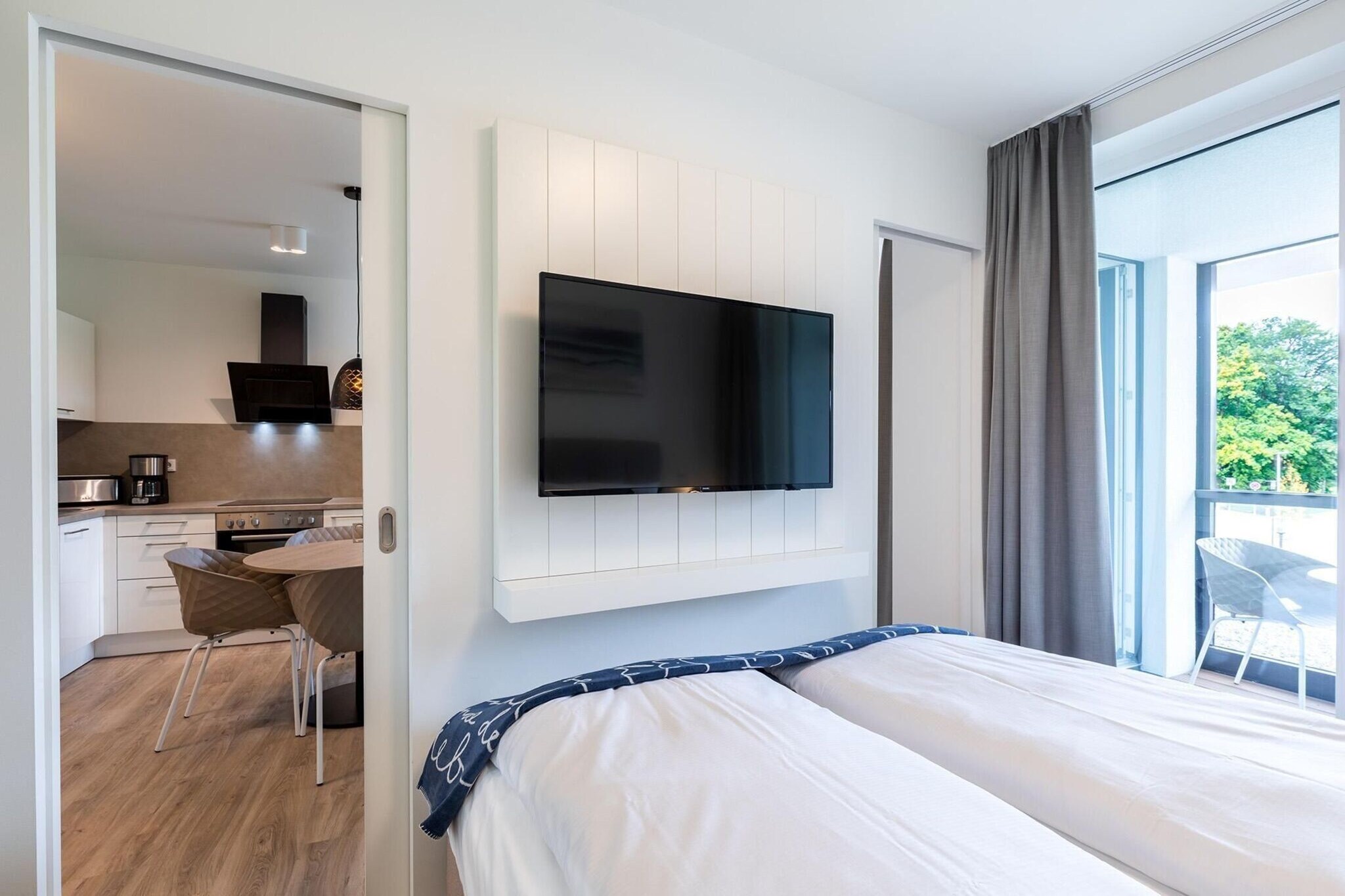 Godewindpark Travemünde Deluxe-Apartment 1.12 - Chambre