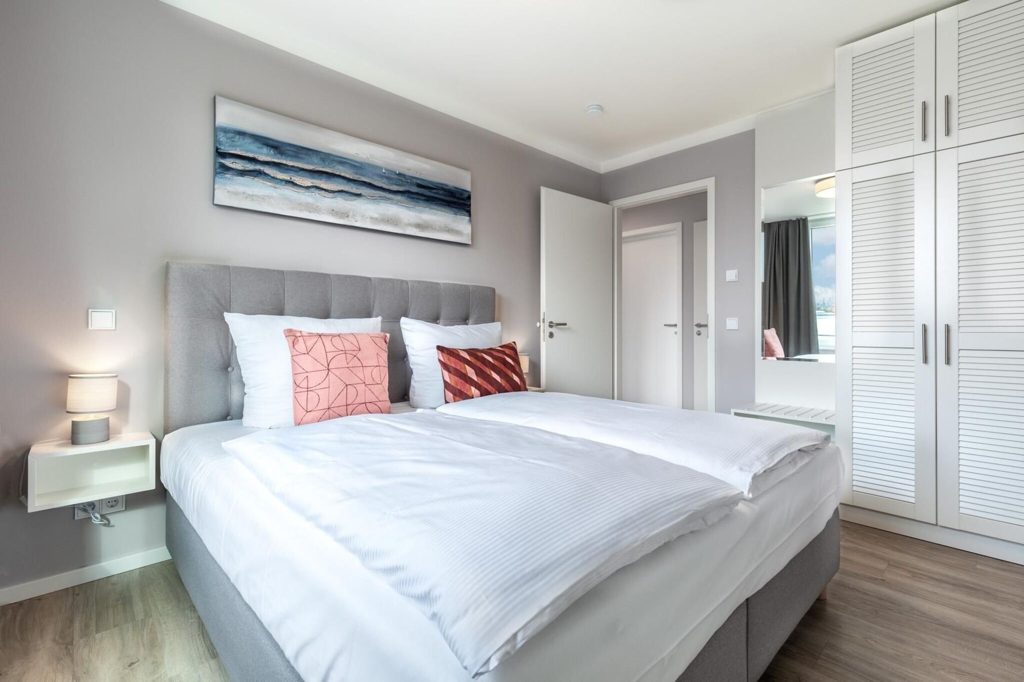 Godewindpark Travemünde Deluxe-Suite 1.17 mit West-Loggia