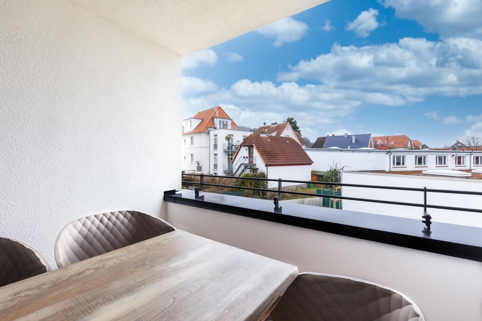 Godewindpark Travemünde Deluxe-Suite 1.17 mit West-Loggia - Terrasbalkon