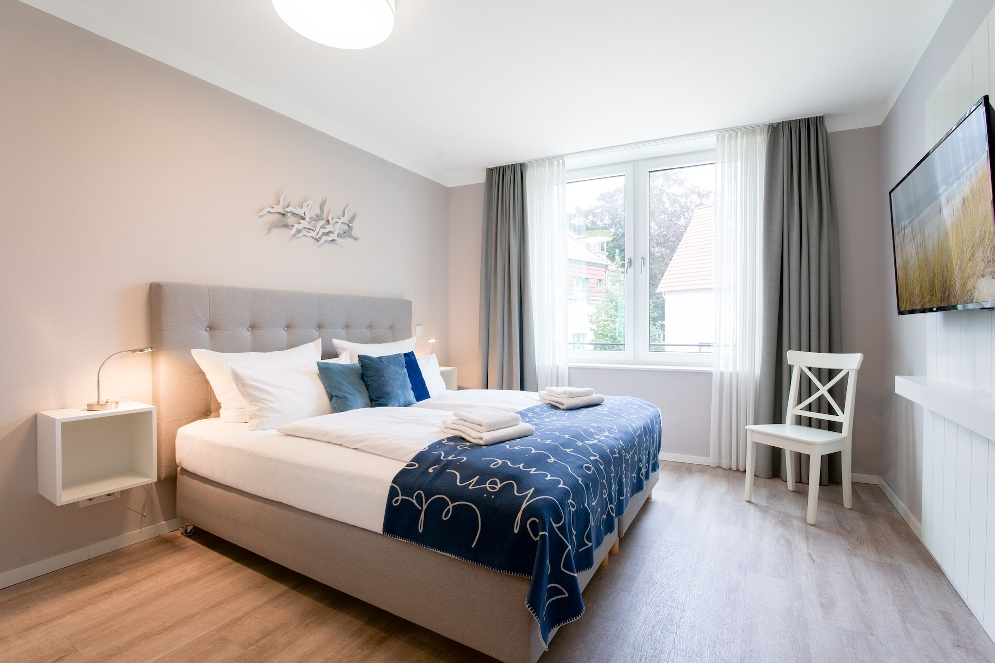 Godewindpark Travemünde Deluxe-Suite 1.16 - hundefreundlich - Slaapkamer