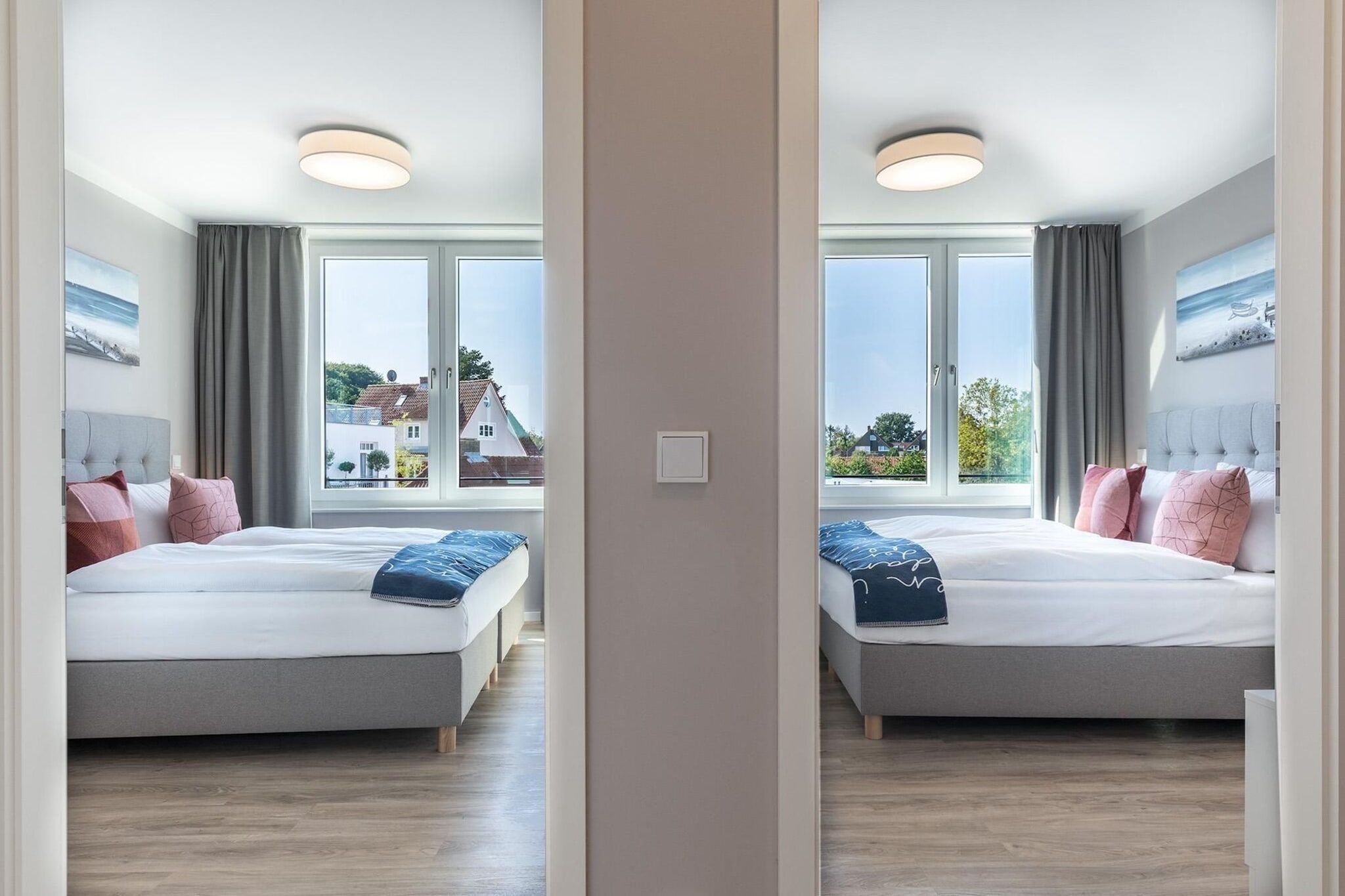 Godewindpark Travemünde Deluxe-Suite 2.17 - Slaapkamer