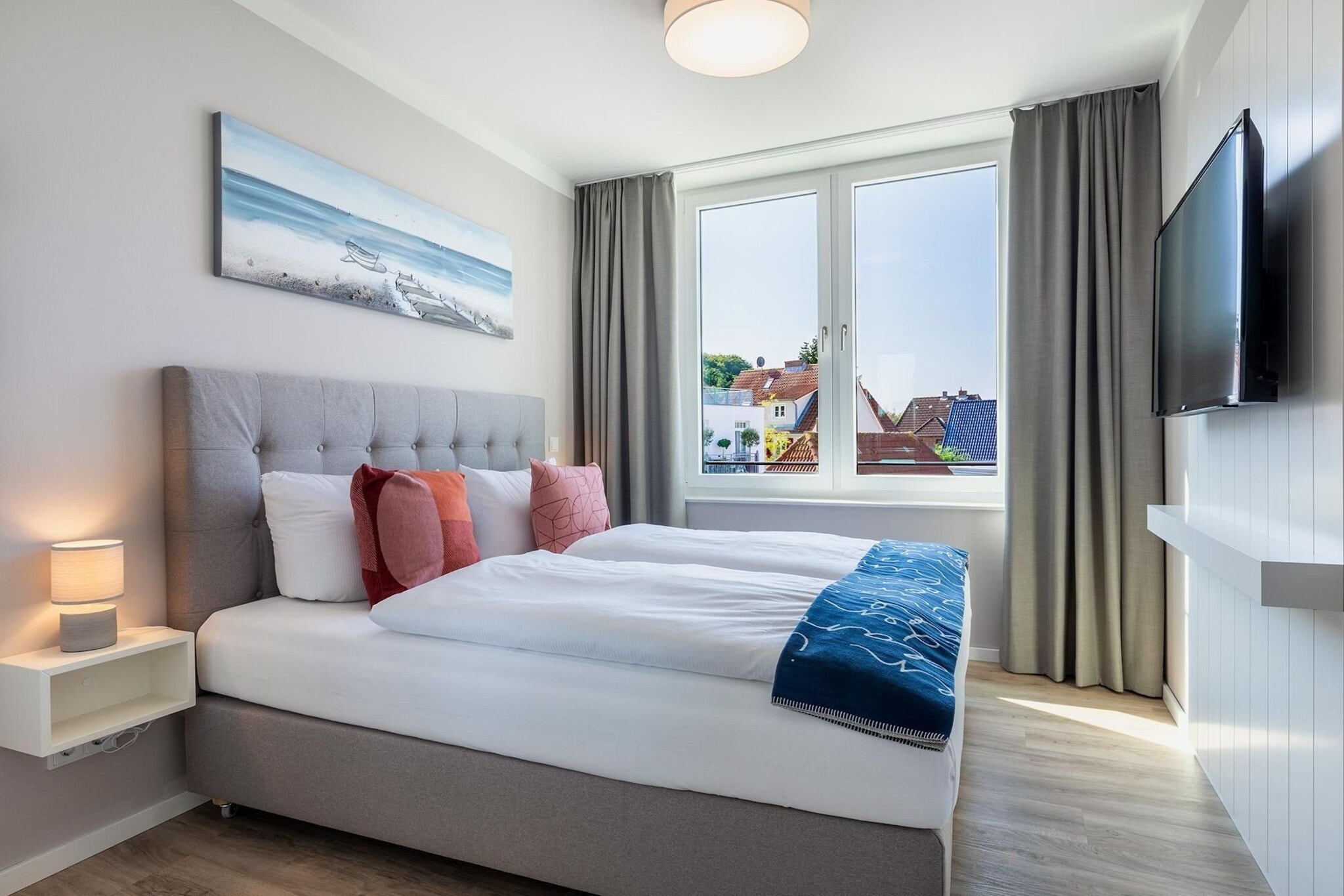 Godewindpark Travemünde Deluxe-Suite 2.17 - Slaapkamer