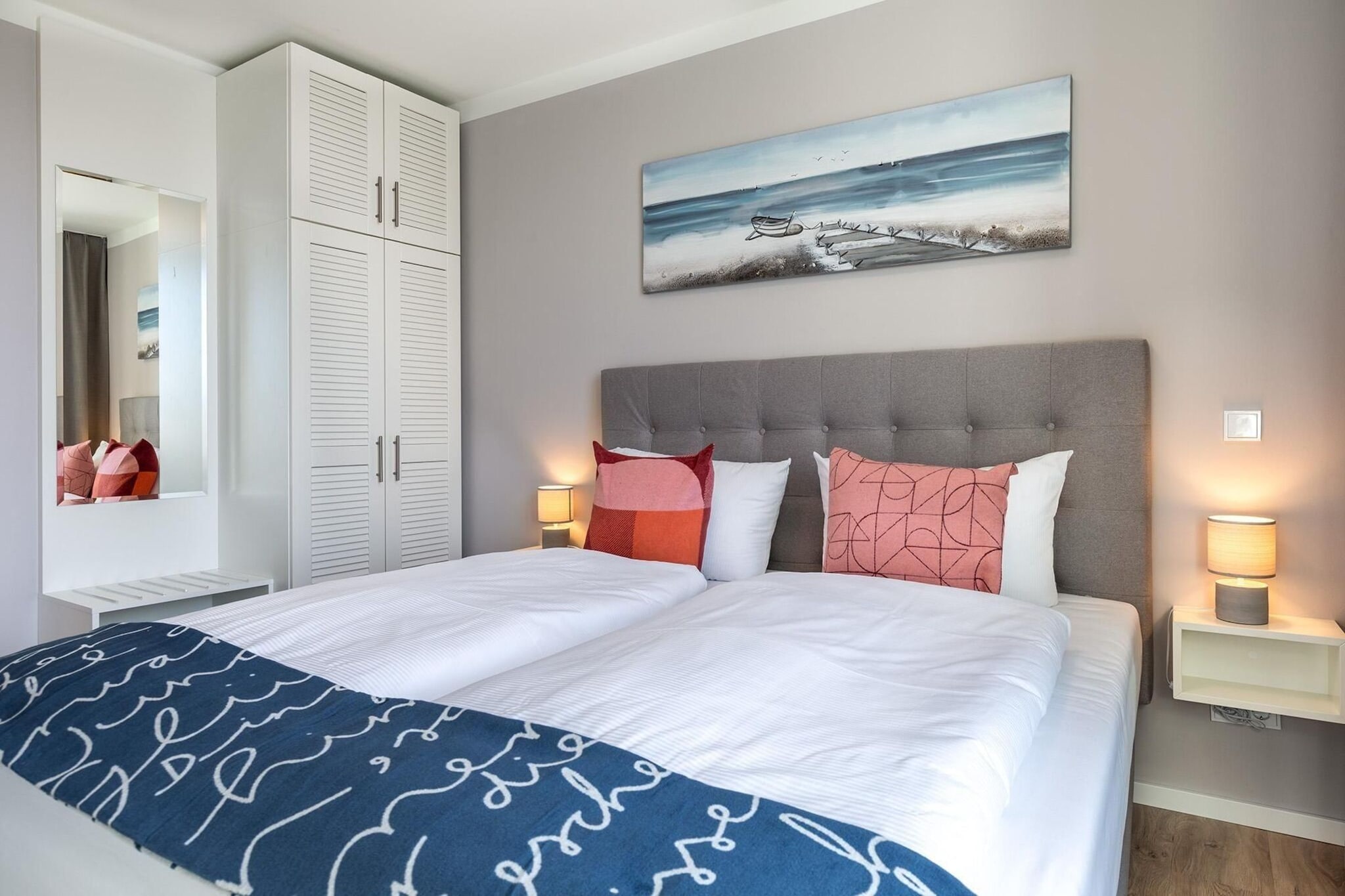 Godewindpark Travemünde Deluxe-Suite 2.17 - Slaapkamer