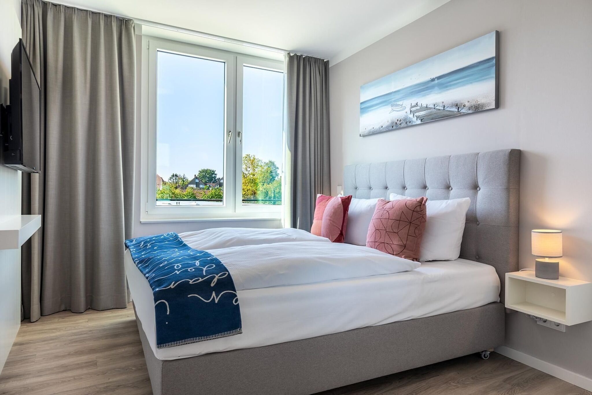 Godewindpark Travemünde Deluxe-Suite 2.17 - Slaapkamer