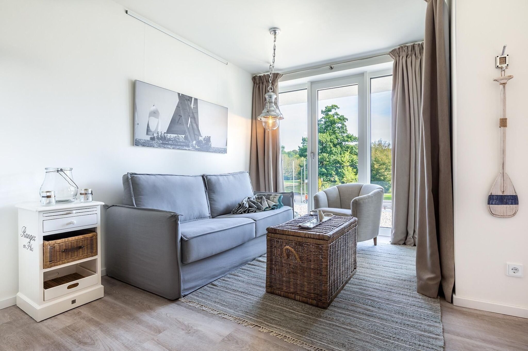 Godewindpark Travemünde Deluxe-Apartment 1.06 - Woonkamer