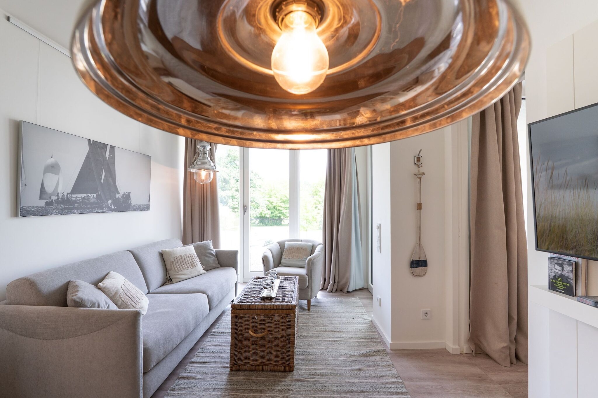 Godewindpark Travemünde Deluxe-Apartment 1.06 - Woonkamer