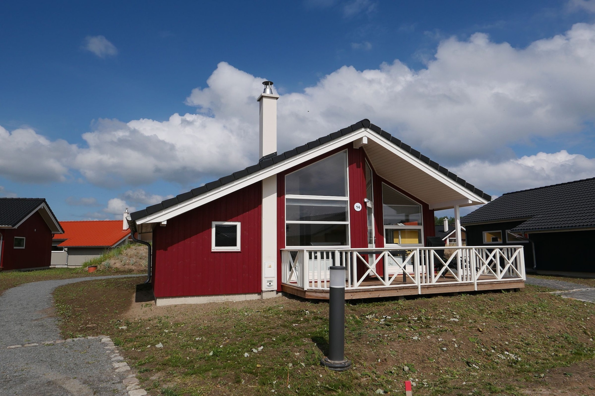 Holiday Vital Resort Ferienhaus 14 - Buitenkant zomer